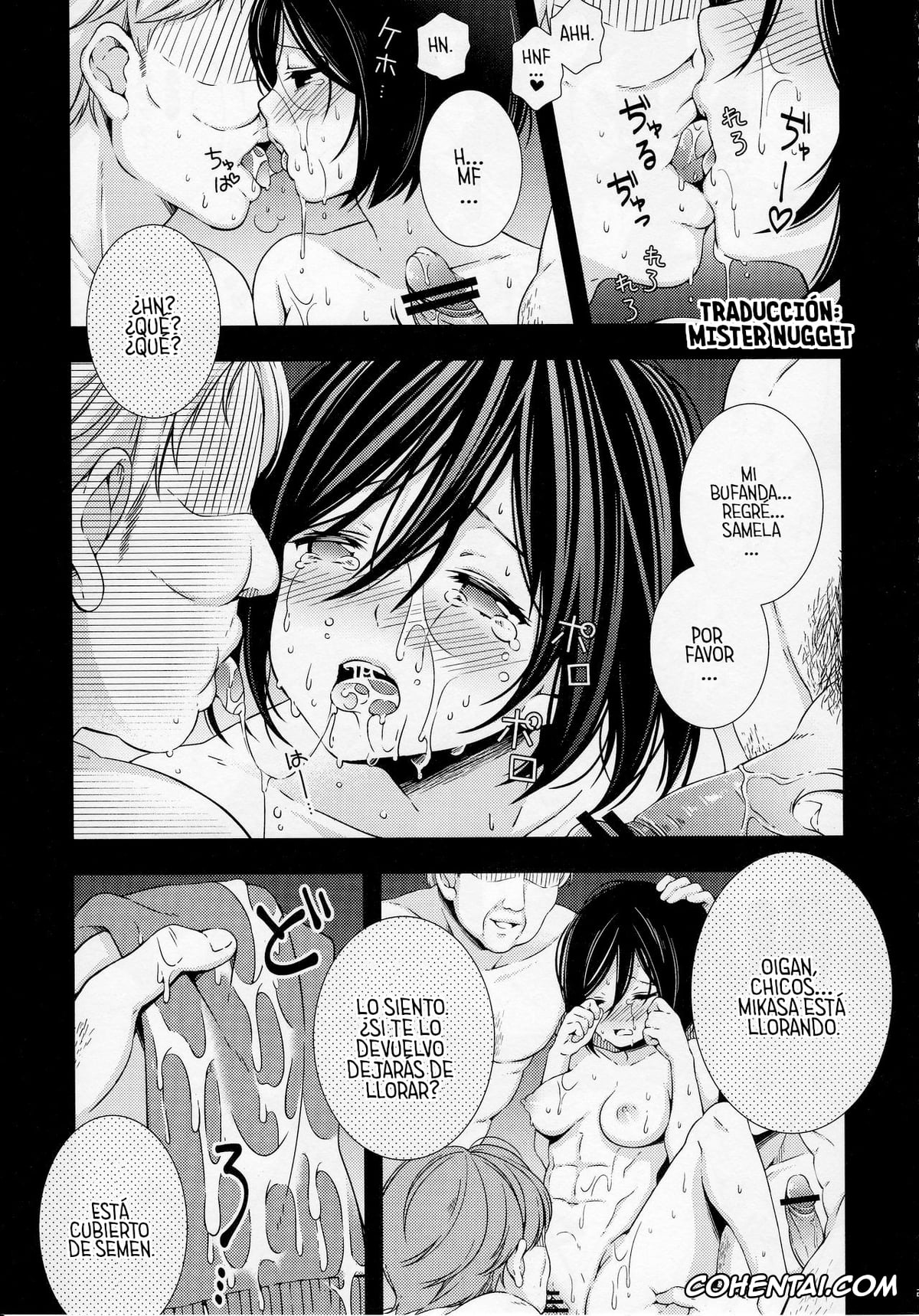 Shingeki No Kyojin | Attack On Titan xxx, Eren Jaeger xxx, Mikasa Ackerman xxx, Bunny Girl no Mikasa to Eroi koto suru Hon (Shingeki no Kyojin), pagina 25
