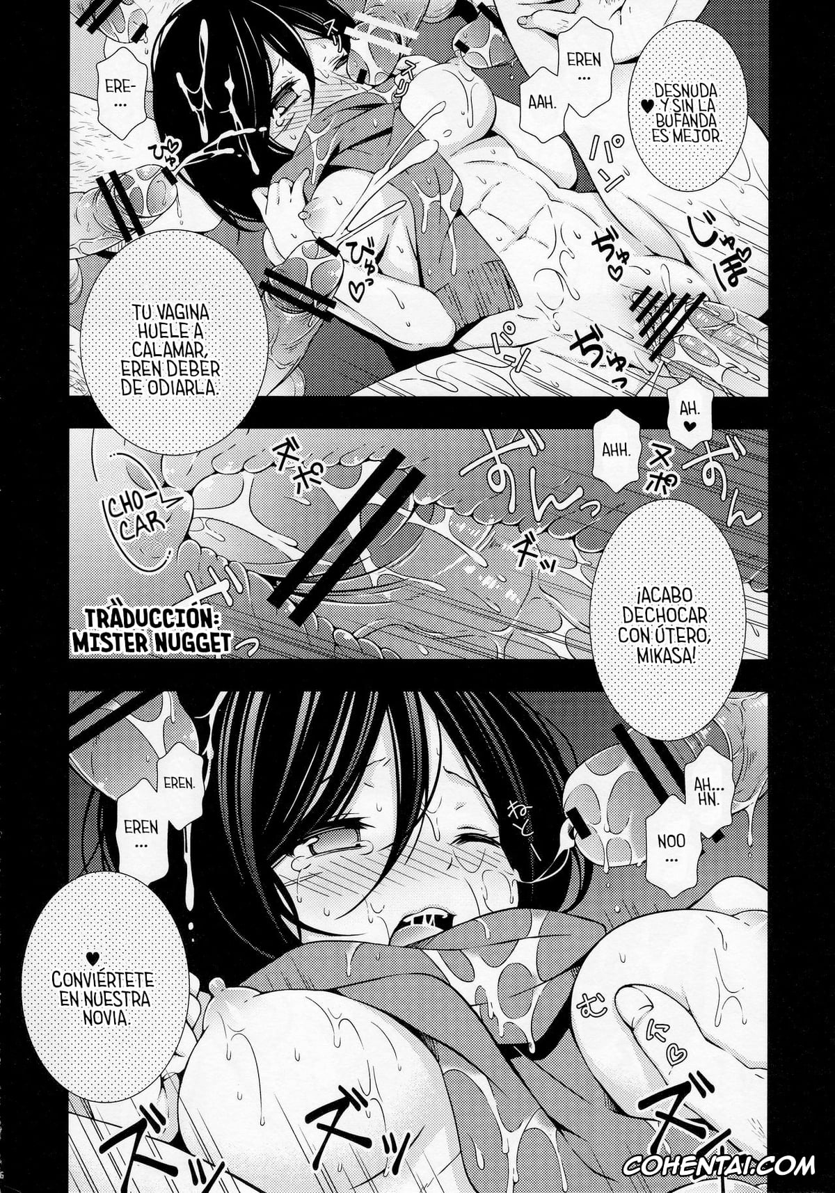 Shingeki No Kyojin | Attack On Titan porno, Eren Jaeger porno, Mikasa Ackerman porno, Bunny Girl no Mikasa to Eroi koto suru Hon (Shingeki no Kyojin), pagina 26
