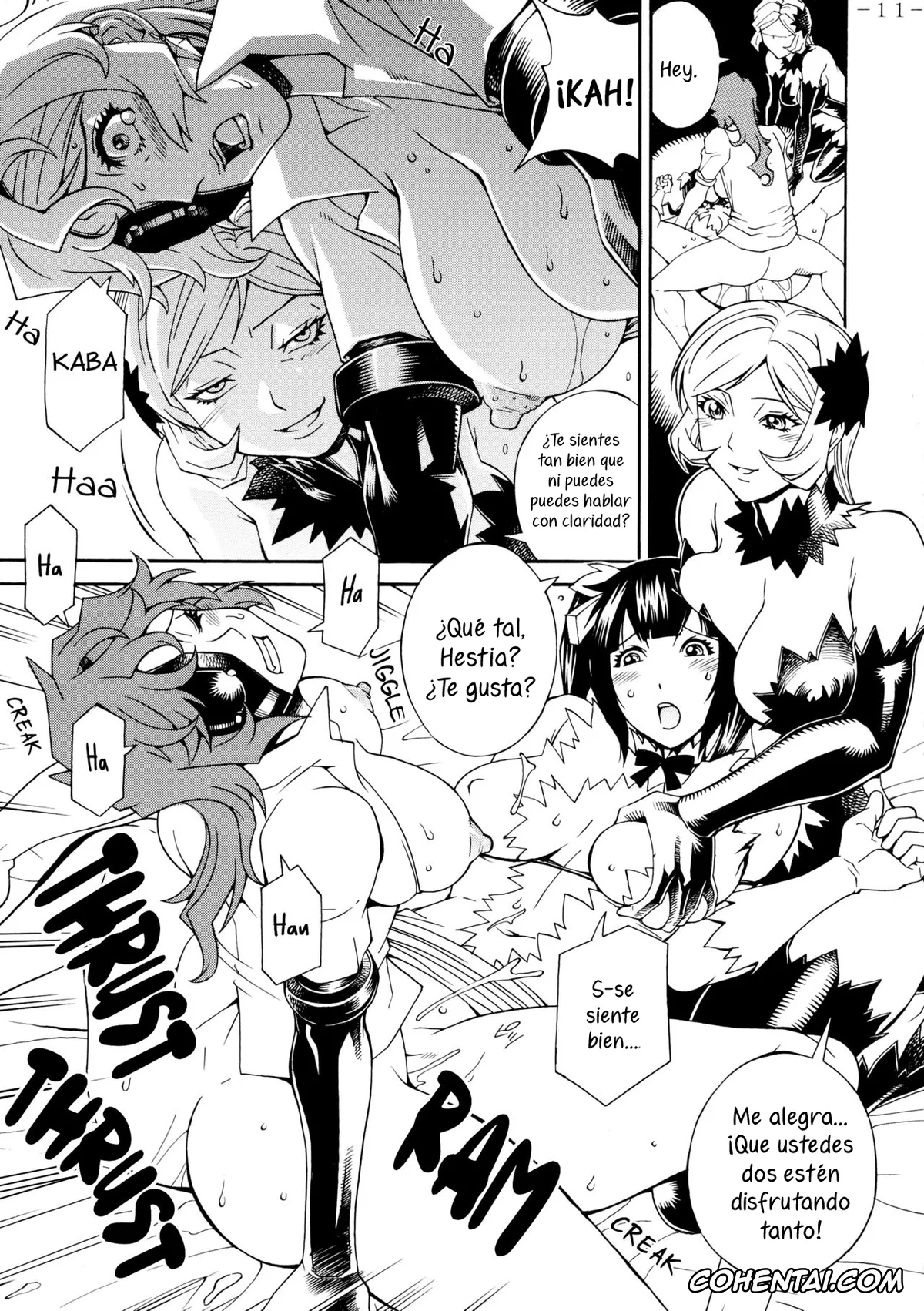 Dungeon ni Deai o Motomeru no wa Machigatteiru Darou ka porno, Freya porno, Hephaistos porno, Hestia porno, Dick Rule (Dungeon ni Deai o Motomeru no wa Machigatteiru Darou ka), pagina 11