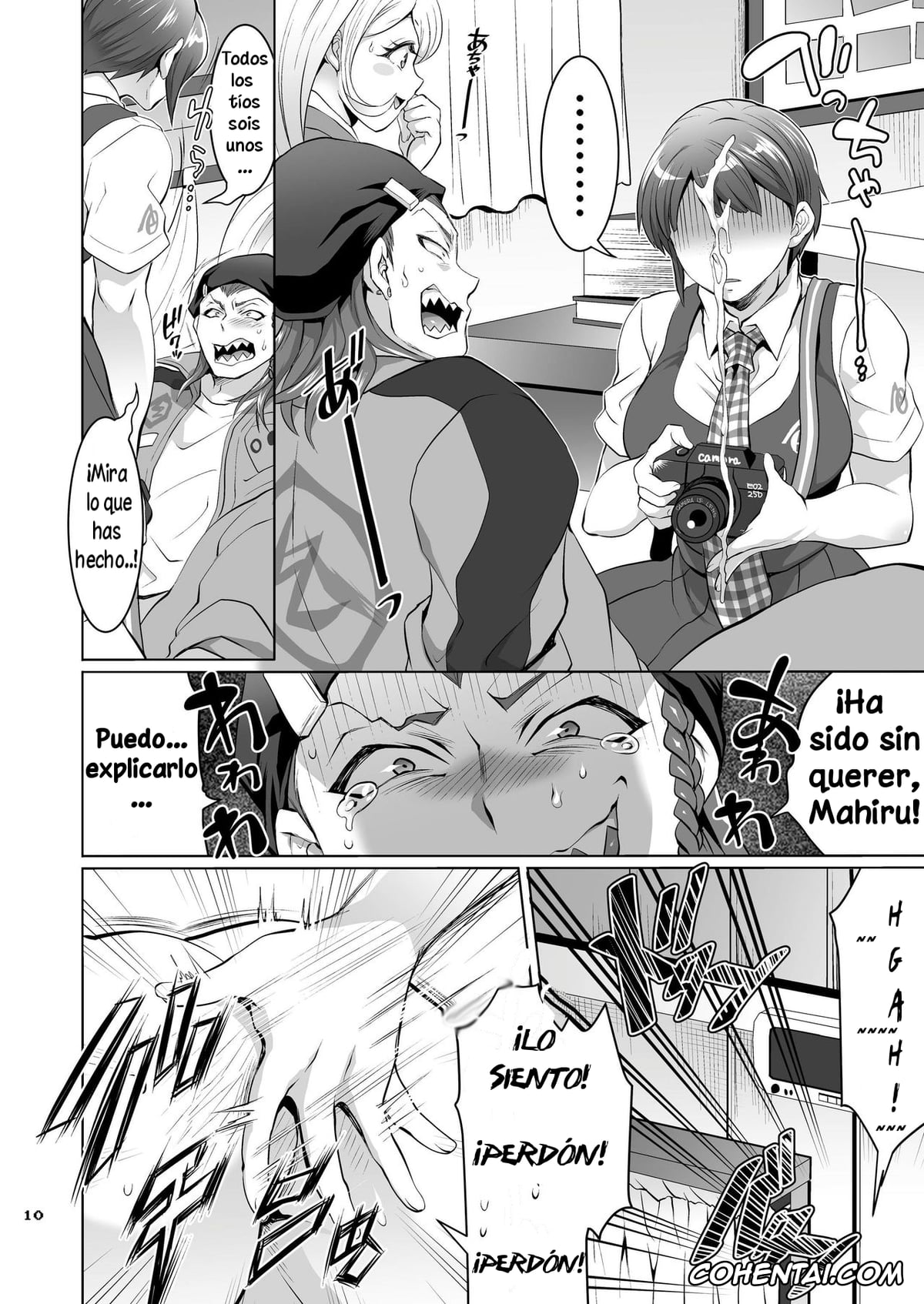 Danganronpa hentai, Hiyoko Saionji hentai, Kazuichi Soda hentai, Mahiru Koizumi hentai, Gyakushuu! Otoko no Maron (Super Danganronpa 2), pagina 9