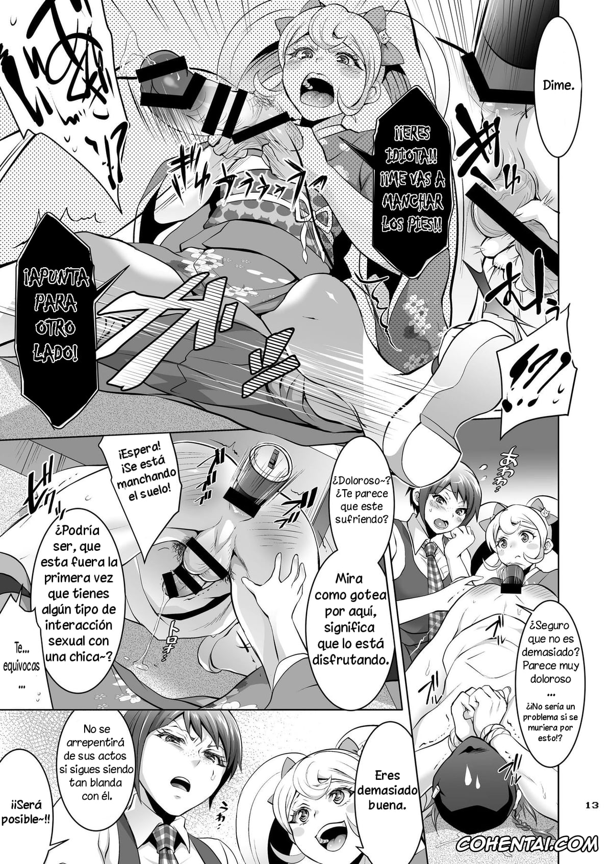 Danganronpa hentai, Hiyoko Saionji hentai, Kazuichi Soda hentai, Mahiru Koizumi hentai, Gyakushuu! Otoko no Maron (Super Danganronpa 2), pagina 12