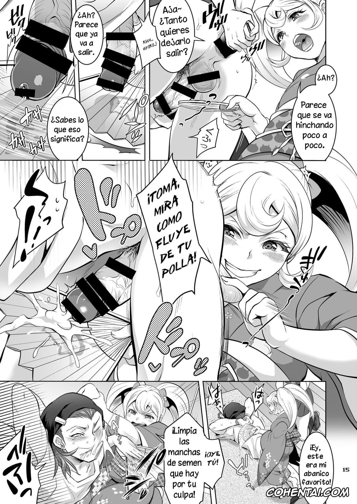 Danganronpa porno, Hiyoko Saionji porno, Kazuichi Soda porno, Mahiru Koizumi porno, Gyakushuu! Otoko no Maron (Super Danganronpa 2), pagina 14