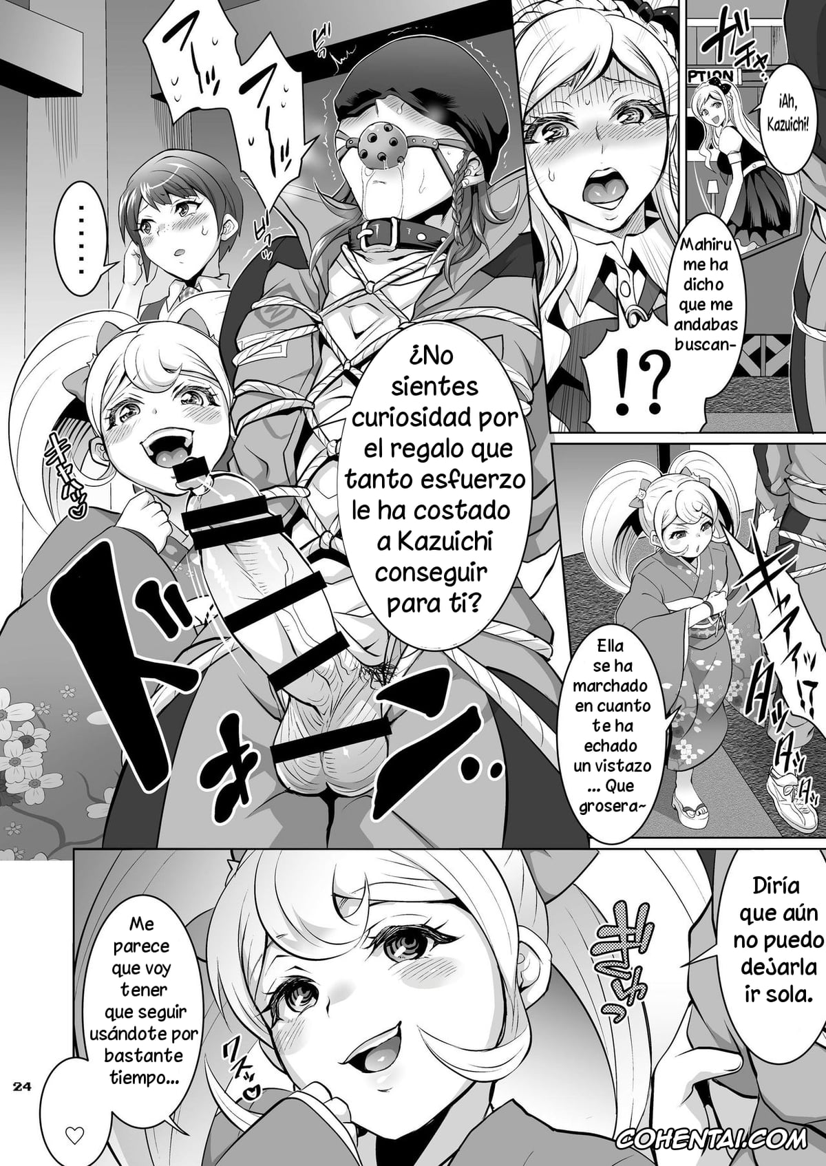 Danganronpa porno, Hiyoko Saionji porno, Kazuichi Soda porno, Mahiru Koizumi porno, Gyakushuu! Otoko no Maron (Super Danganronpa 2), pagina 23