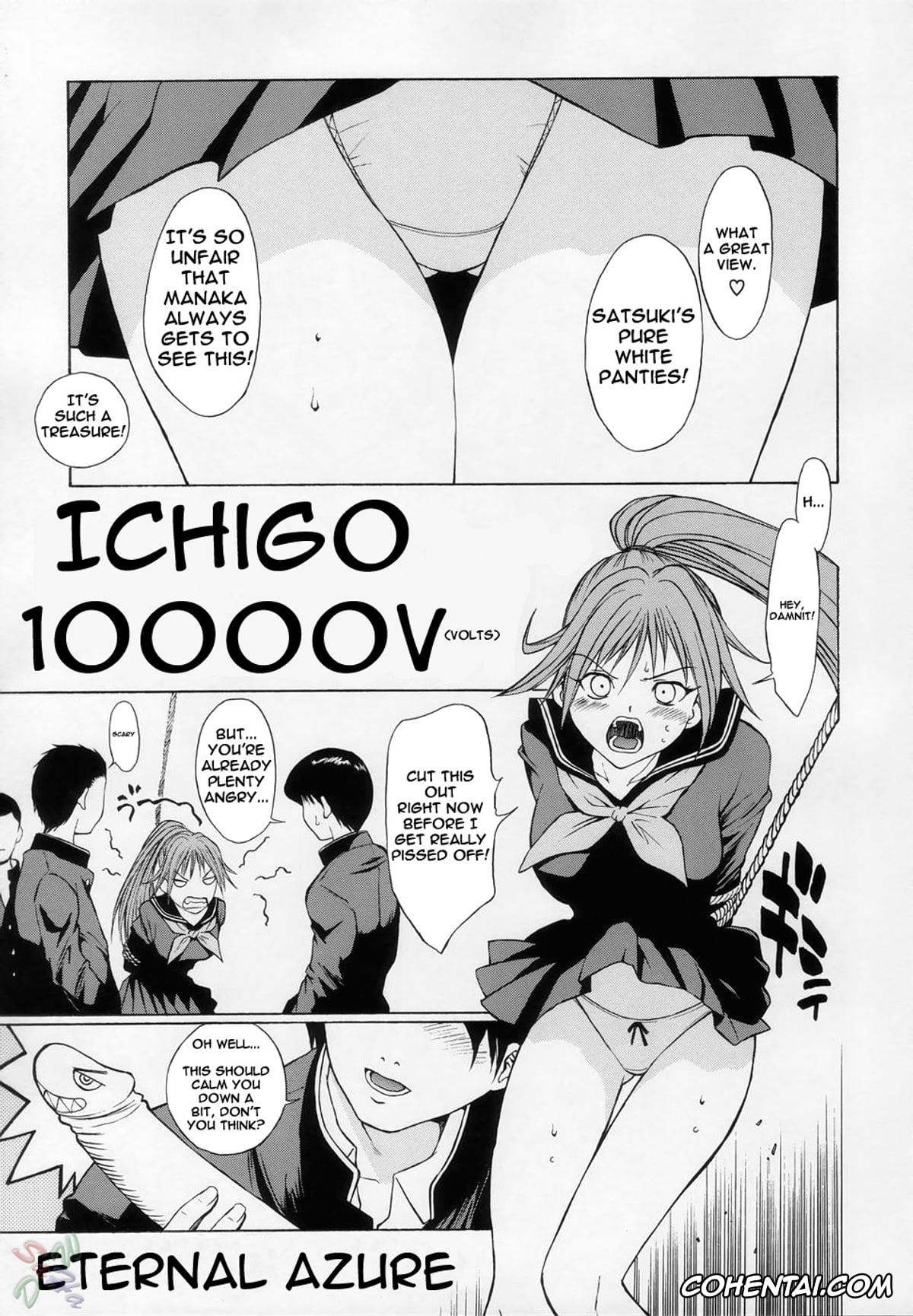 Ichigo 100 | Strawberry 100 xxx, Aya Toujou xxx, Junpei Manaka xxx, Satsuki Kitaoji xxx, Tsukasa Nishino xxx, Mousou Shoujo (Ichigo 100%), pagina 4