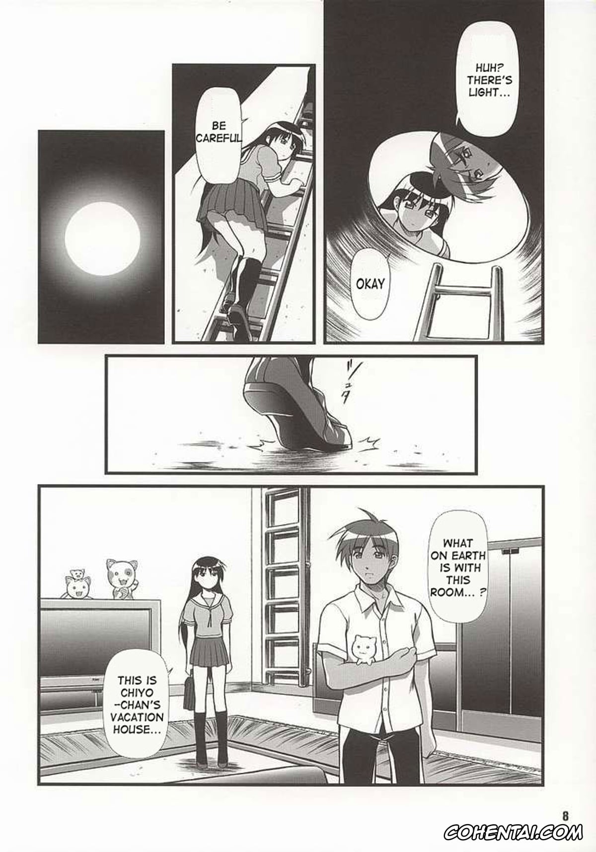 Azumanga Daioh porno, Sakaki porno, Nyangirass Daioh (Azumanga Daioh), pagina 5