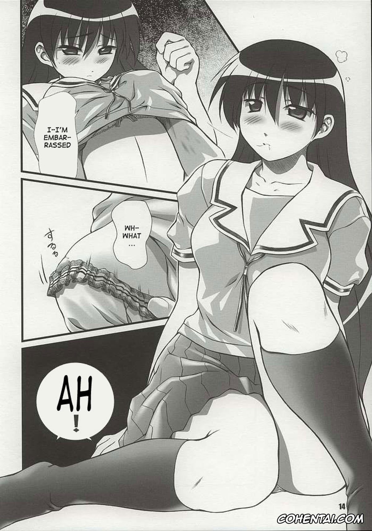 Azumanga Daioh porno, Sakaki porno, Nyangirass Daioh (Azumanga Daioh), pagina 11