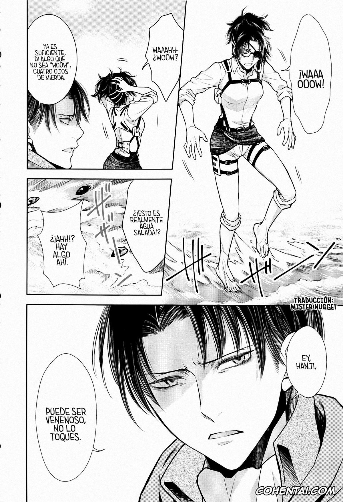 Shingeki No Kyojin | Attack On Titan porno, Hange Zoe porno, Levi Ackerman porno, Sasha Blouse porno, Uhauha ☆ Zazan (Shingeki no Kyojin), pagina 5