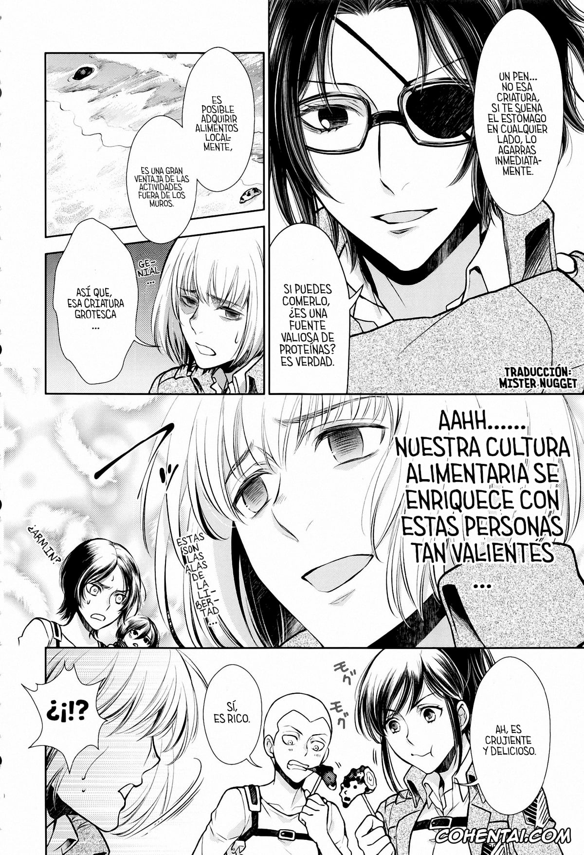 Shingeki No Kyojin | Attack On Titan hentai, Hange Zoe hentai, Levi Ackerman hentai, Sasha Blouse hentai, Uhauha ☆ Zazan (Shingeki no Kyojin), pagina 9