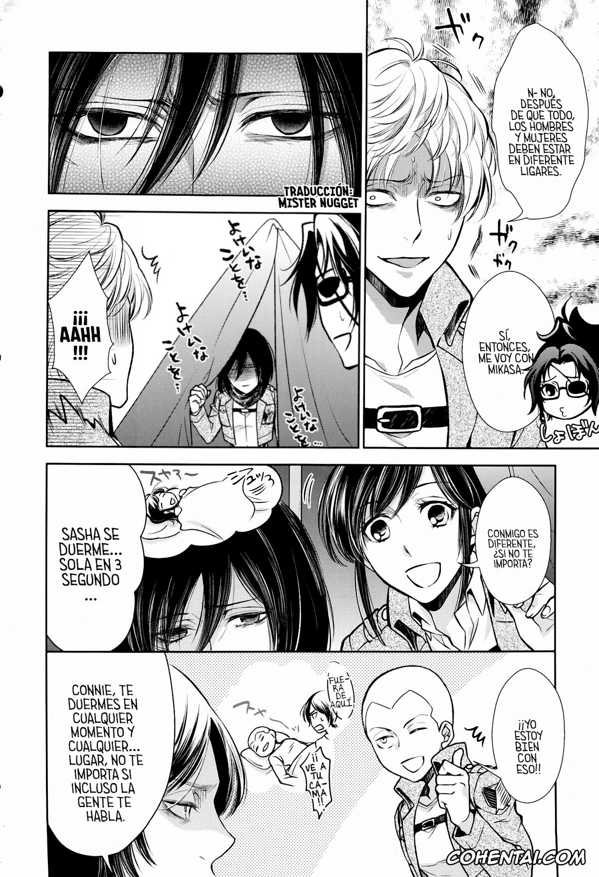 Shingeki No Kyojin | Attack On Titan xxx, Hange Zoe xxx, Levi Ackerman xxx, Sasha Blouse xxx, Uhauha ☆ Zazan (Shingeki no Kyojin), pagina 13
