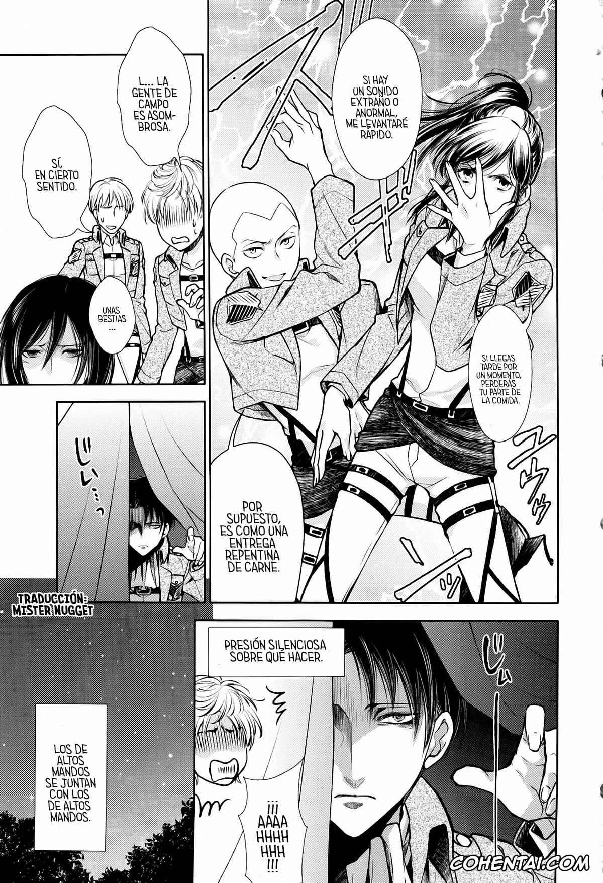 Shingeki No Kyojin | Attack On Titan porno, Hange Zoe porno, Levi Ackerman porno, Sasha Blouse porno, Uhauha ☆ Zazan (Shingeki no Kyojin), pagina 14