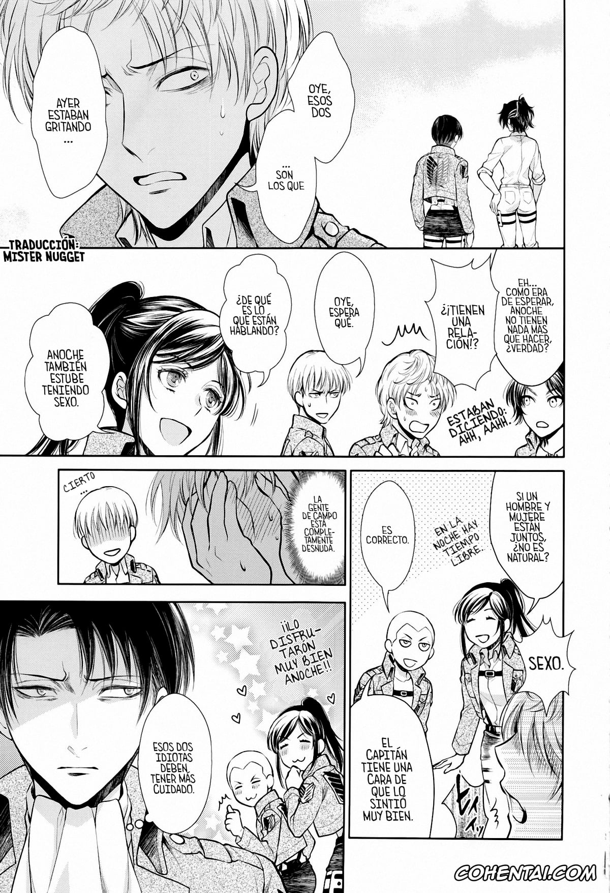 Shingeki No Kyojin | Attack On Titan porno, Hange Zoe porno, Levi Ackerman porno, Sasha Blouse porno, Uhauha ☆ Zazan (Shingeki no Kyojin), pagina 32