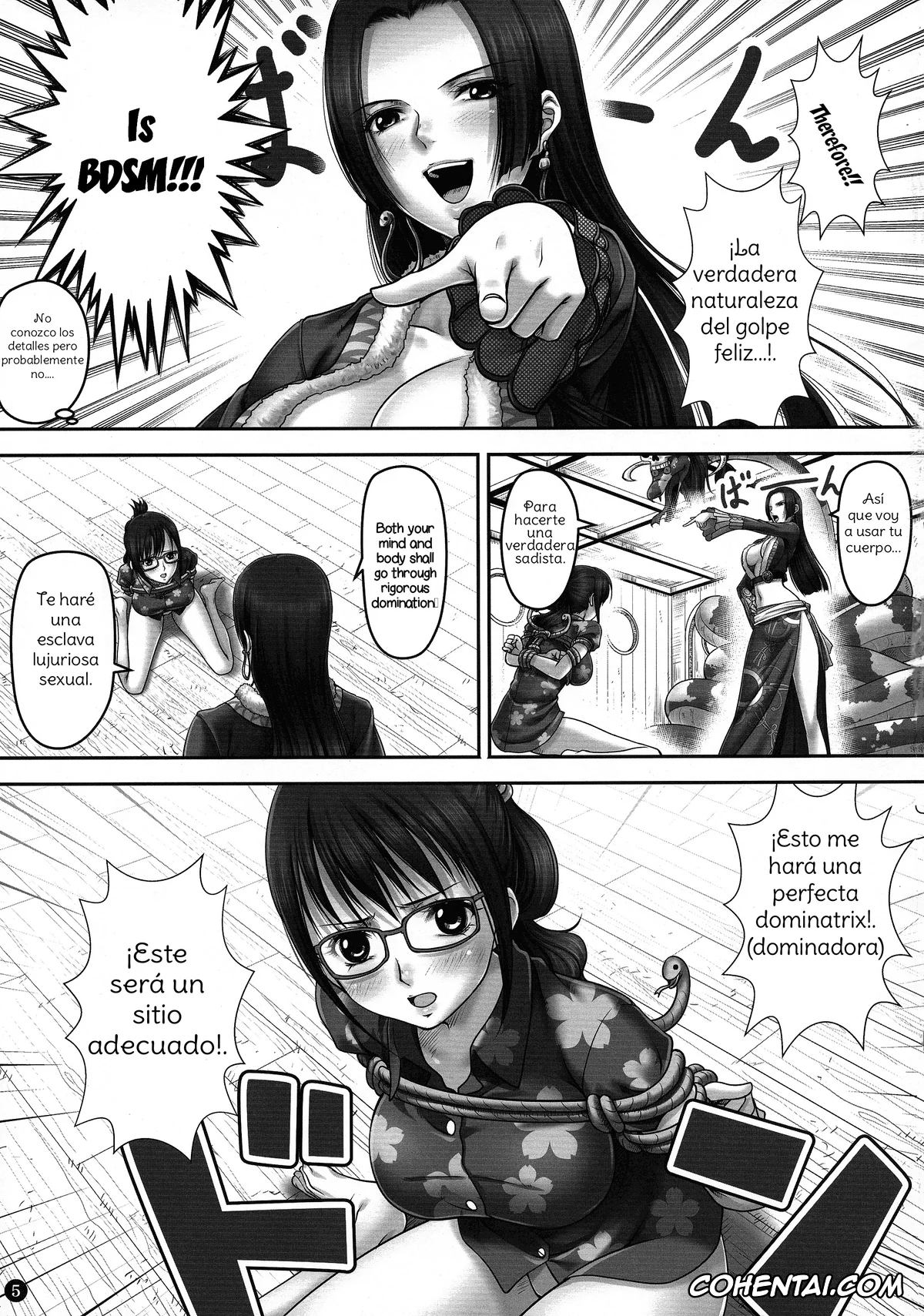 One Piece xxx, Boa Hancock xxx, Tashigi xxx, Secret Mission (One Piece), pagina 4