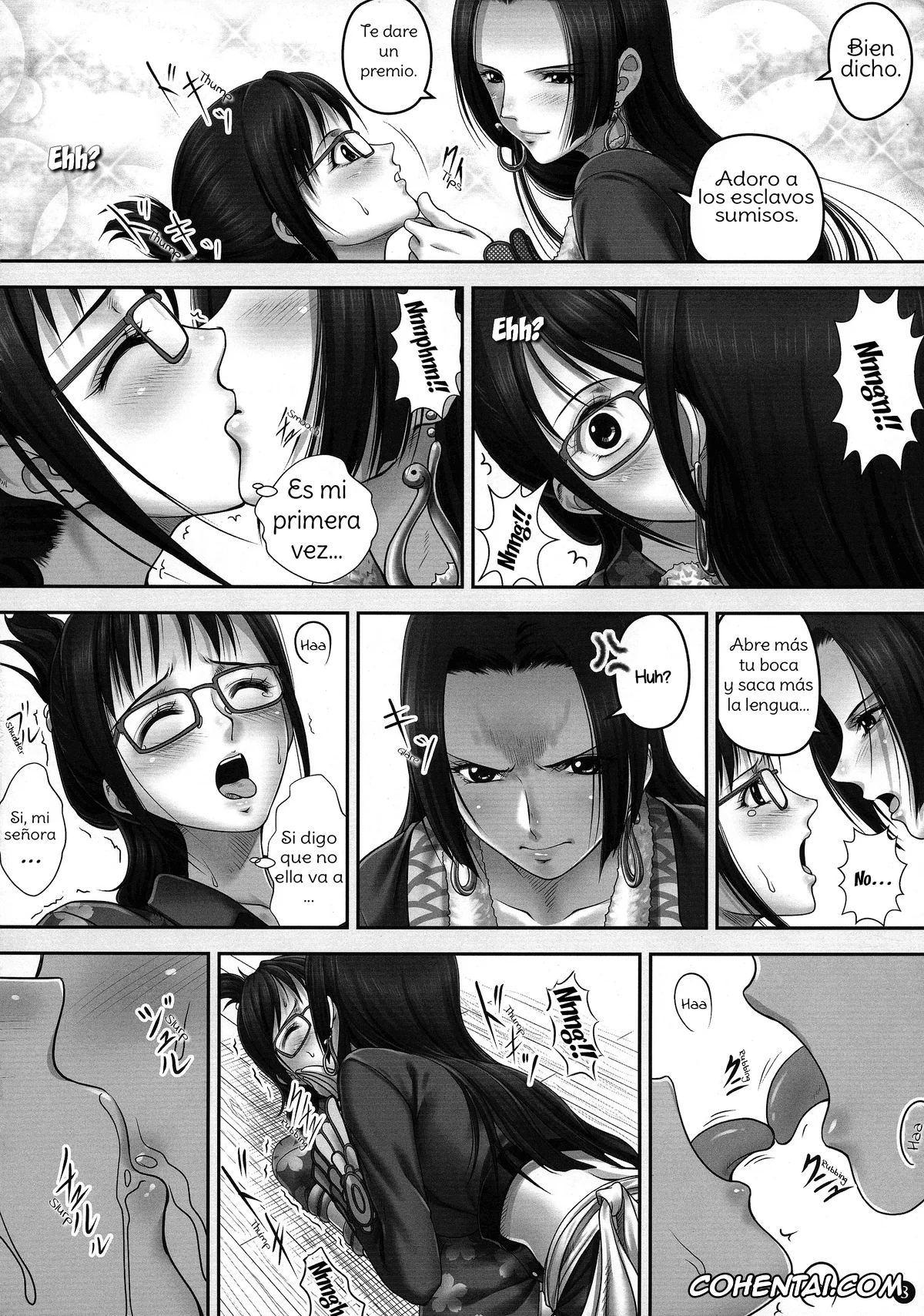 One Piece xxx, Boa Hancock xxx, Tashigi xxx, Secret Mission (One Piece), pagina 7