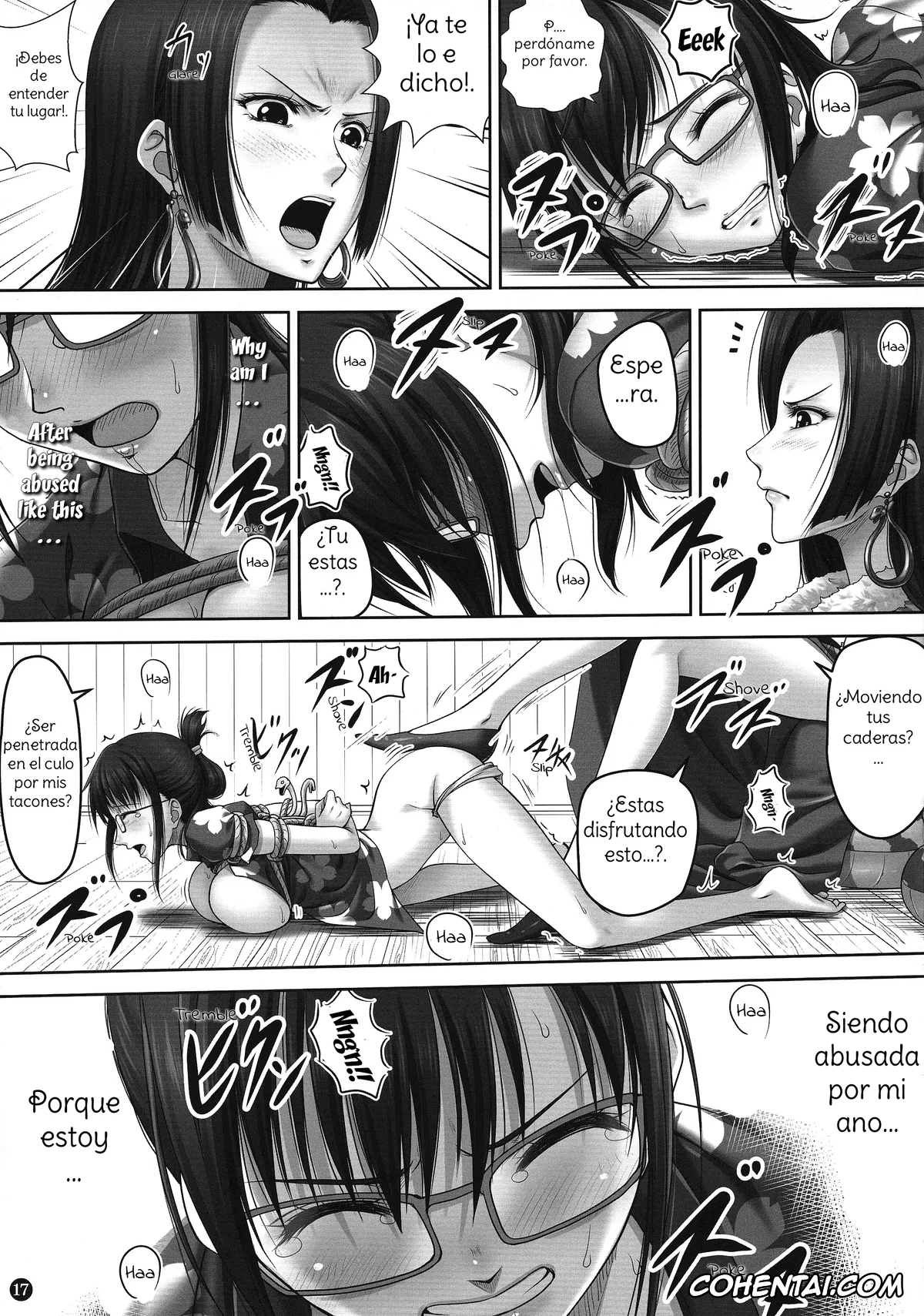 One Piece xxx, Boa Hancock xxx, Tashigi xxx, Secret Mission (One Piece), pagina 16