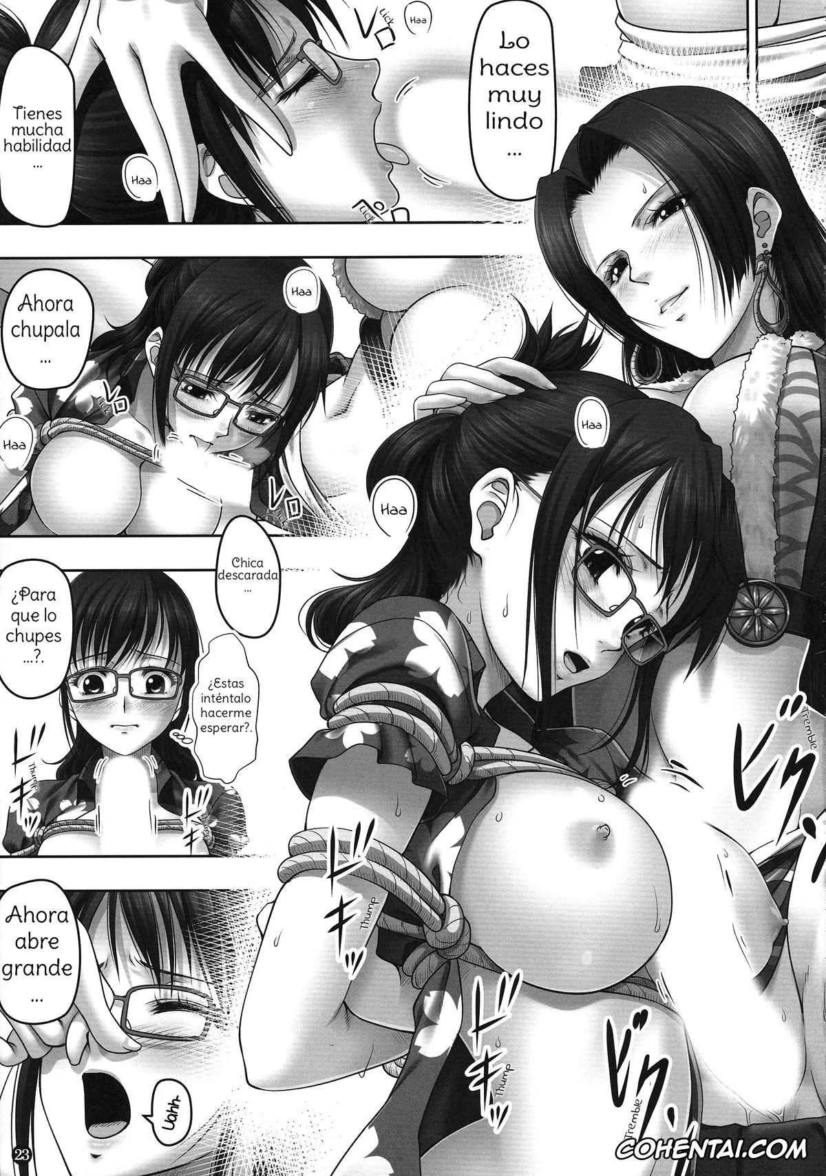 One Piece xxx, Boa Hancock xxx, Tashigi xxx, Secret Mission (One Piece), pagina 22