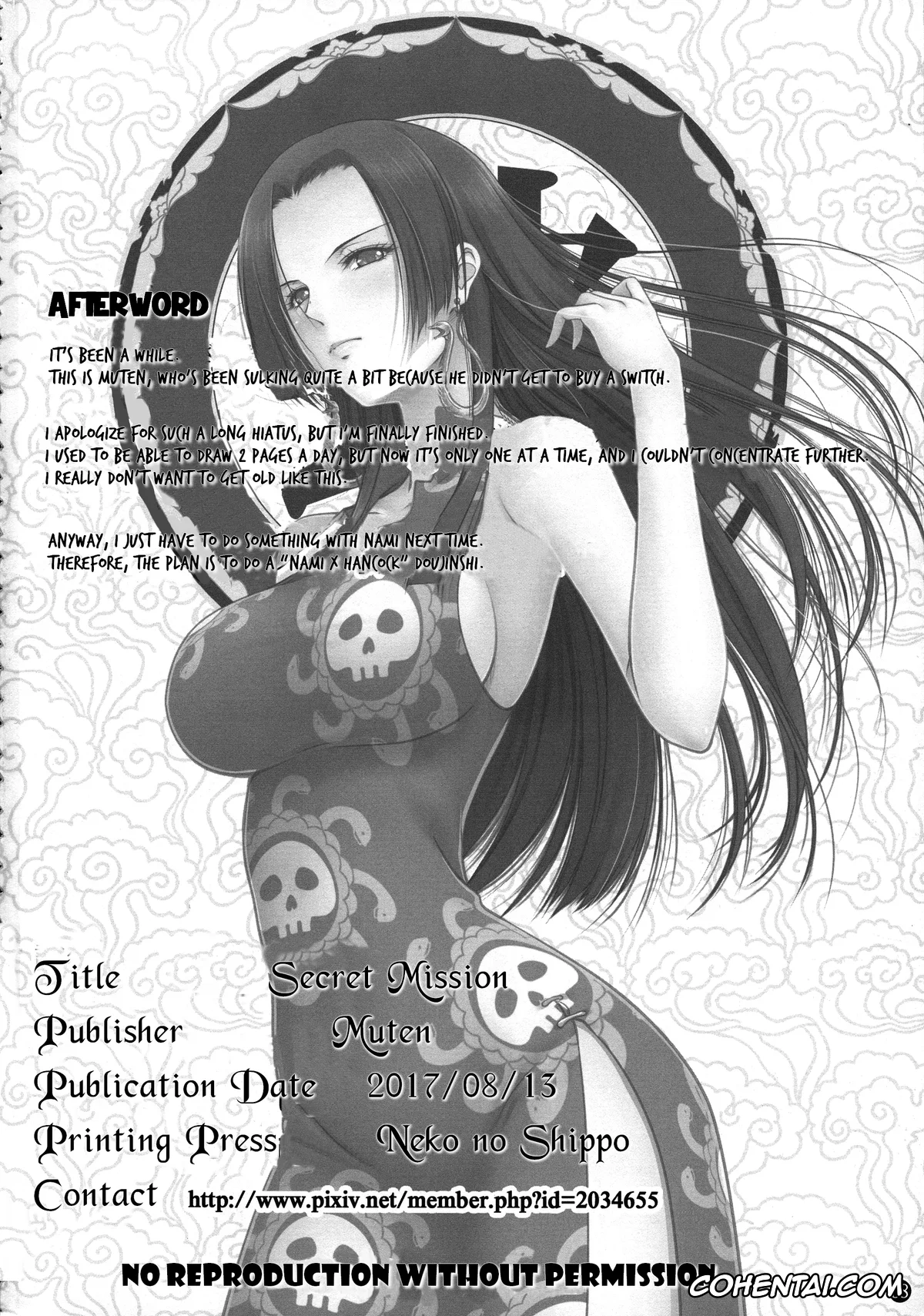 One Piece xxx, Boa Hancock xxx, Tashigi xxx, Secret Mission (One Piece), pagina 37