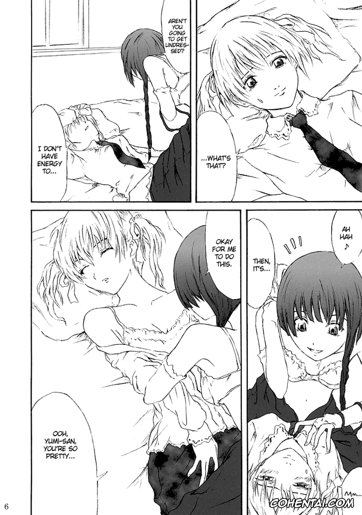 Maria-sama Ga Miteru hentai, Yoshino Shimazu hentai, Yumi Fukuzawa hentai, Ange Noir (Maria-sama ga Miteru), pagina 6