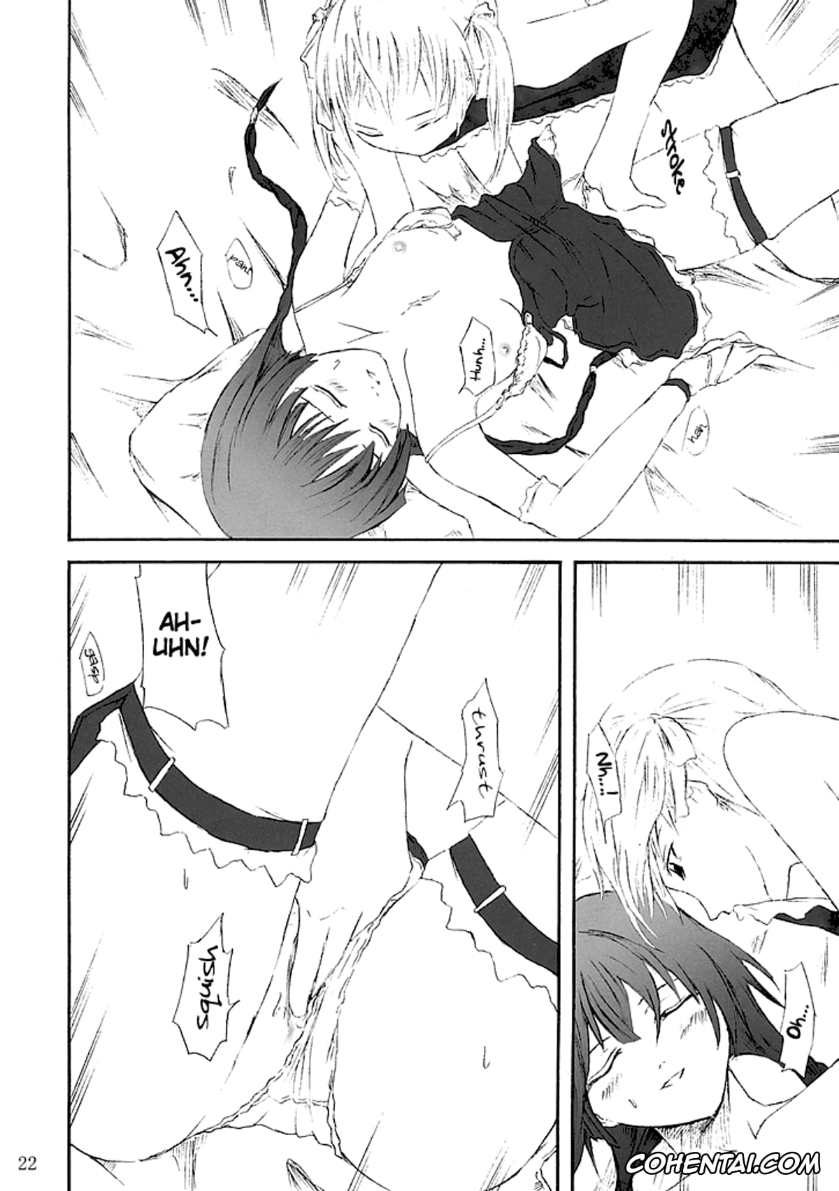 Maria-sama Ga Miteru xxx, Yoshino Shimazu xxx, Yumi Fukuzawa xxx, Ange Noir (Maria-sama ga Miteru), pagina 22