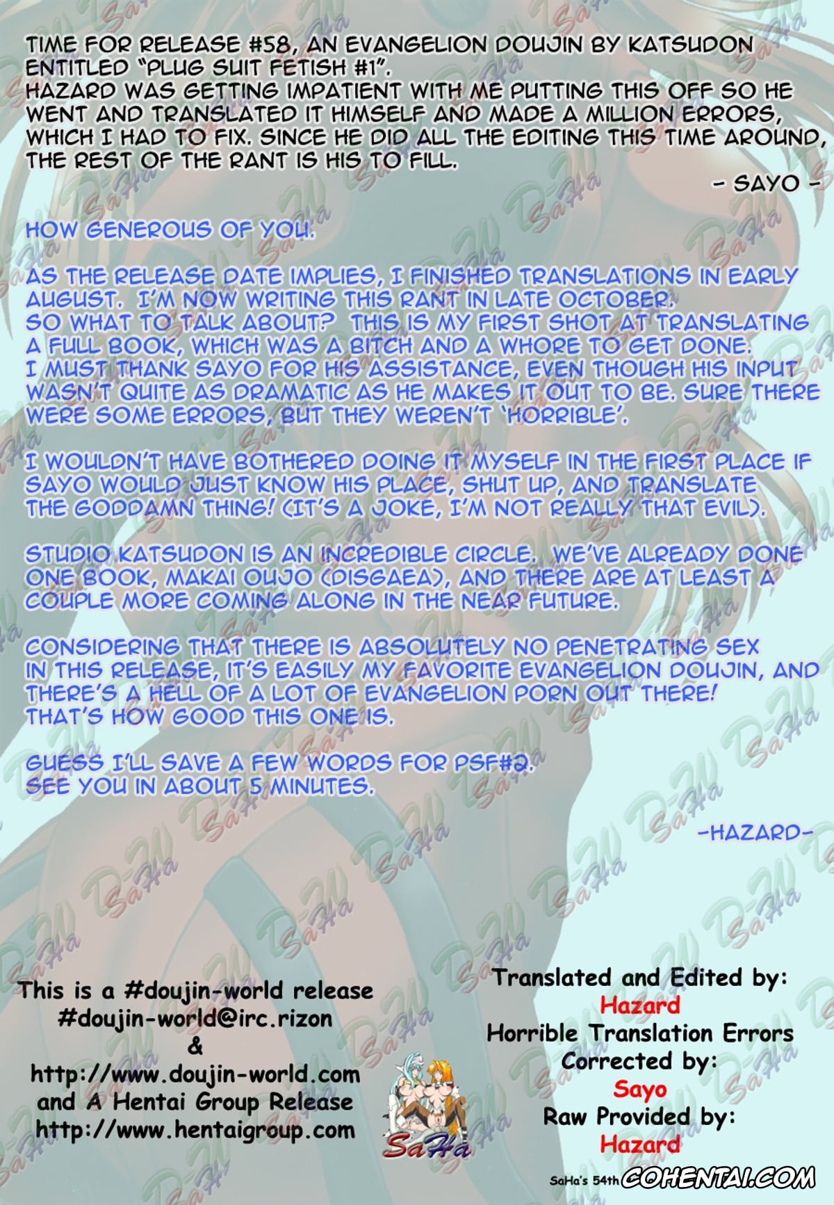 Neon Genesis Evangelion porno, Asuka Langley Soryu porno, Rei Ayanami porno, Shinji Ikari porno, Plug Suit Fetish (Neon Genesis Evangelion), pagina 2
