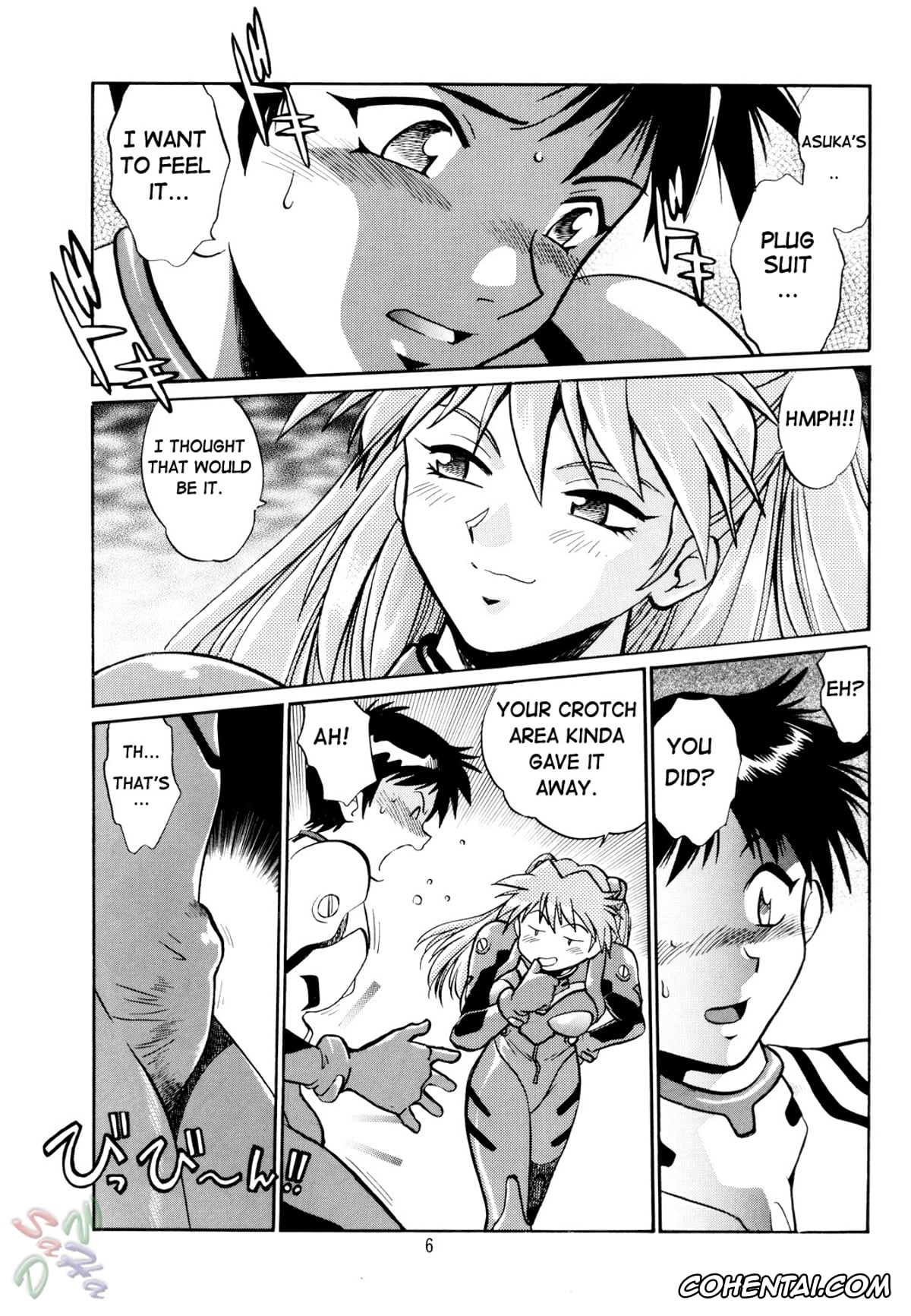 Neon Genesis Evangelion hentai, Asuka Langley Soryu hentai, Rei Ayanami hentai, Shinji Ikari hentai, Plug Suit Fetish (Neon Genesis Evangelion), pagina 6