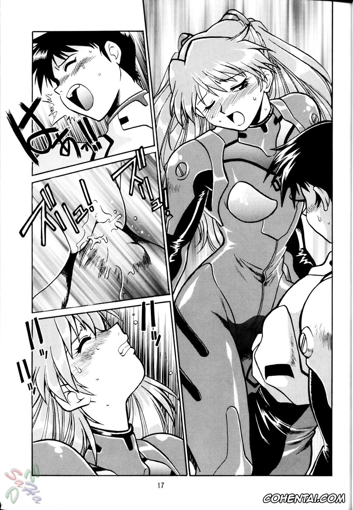 Neon Genesis Evangelion porno, Asuka Langley Soryu porno, Rei Ayanami porno, Shinji Ikari porno, Plug Suit Fetish (Neon Genesis Evangelion), pagina 17
