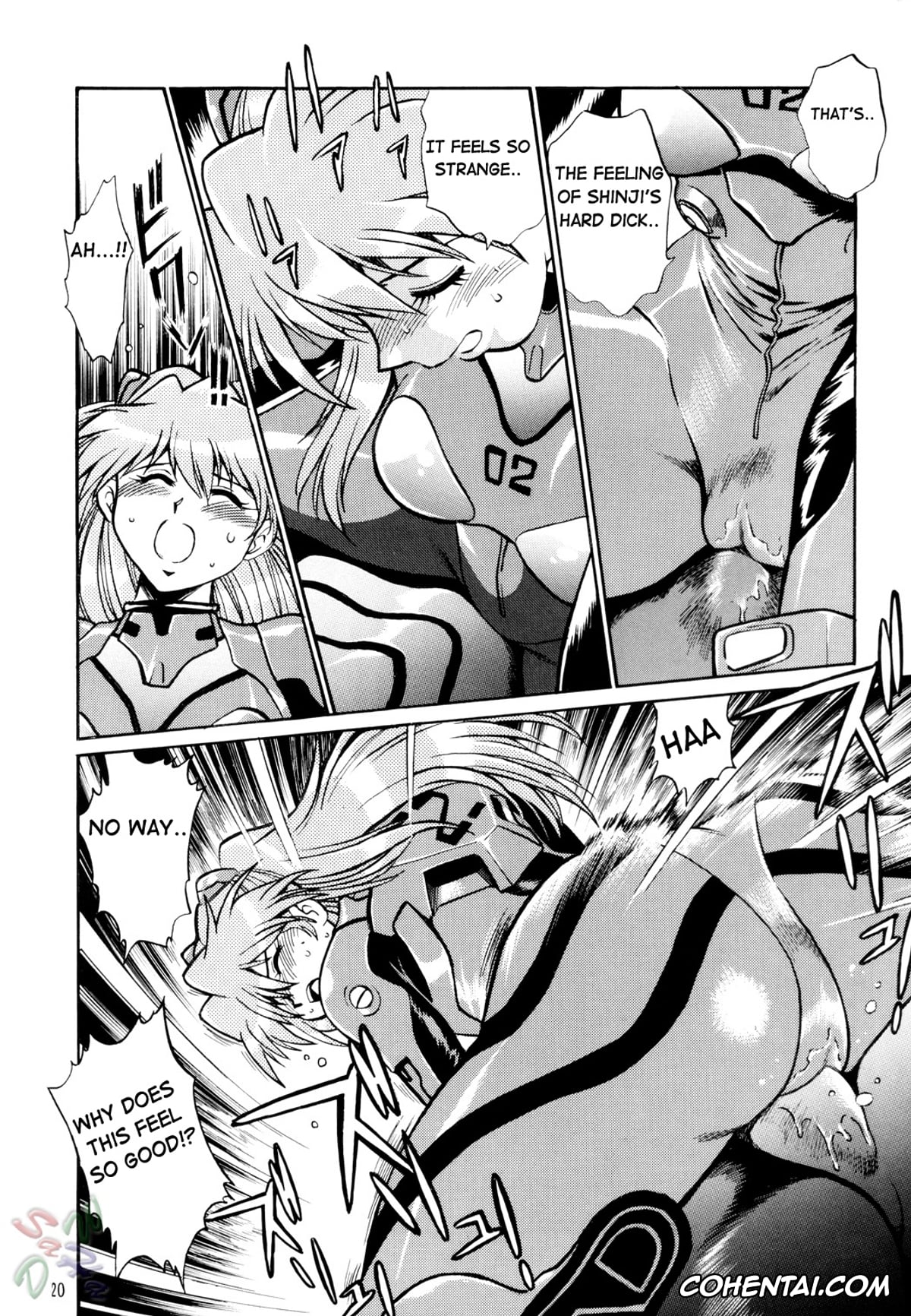 Neon Genesis Evangelion porno, Asuka Langley Soryu porno, Rei Ayanami porno, Shinji Ikari porno, Plug Suit Fetish (Neon Genesis Evangelion), pagina 20
