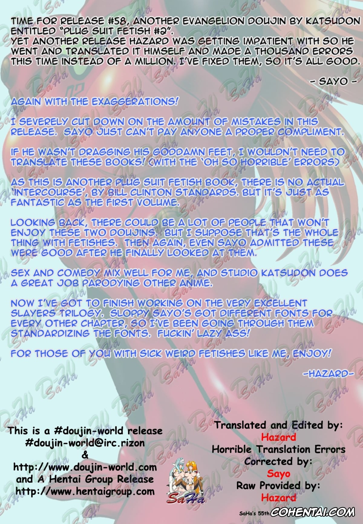 Neon Genesis Evangelion porno, Asuka Langley Soryu porno, Rei Ayanami porno, Shinji Ikari porno, Plug Suit Fetish Vol. 2 (Neon Genesis Evangelion), pagina 2