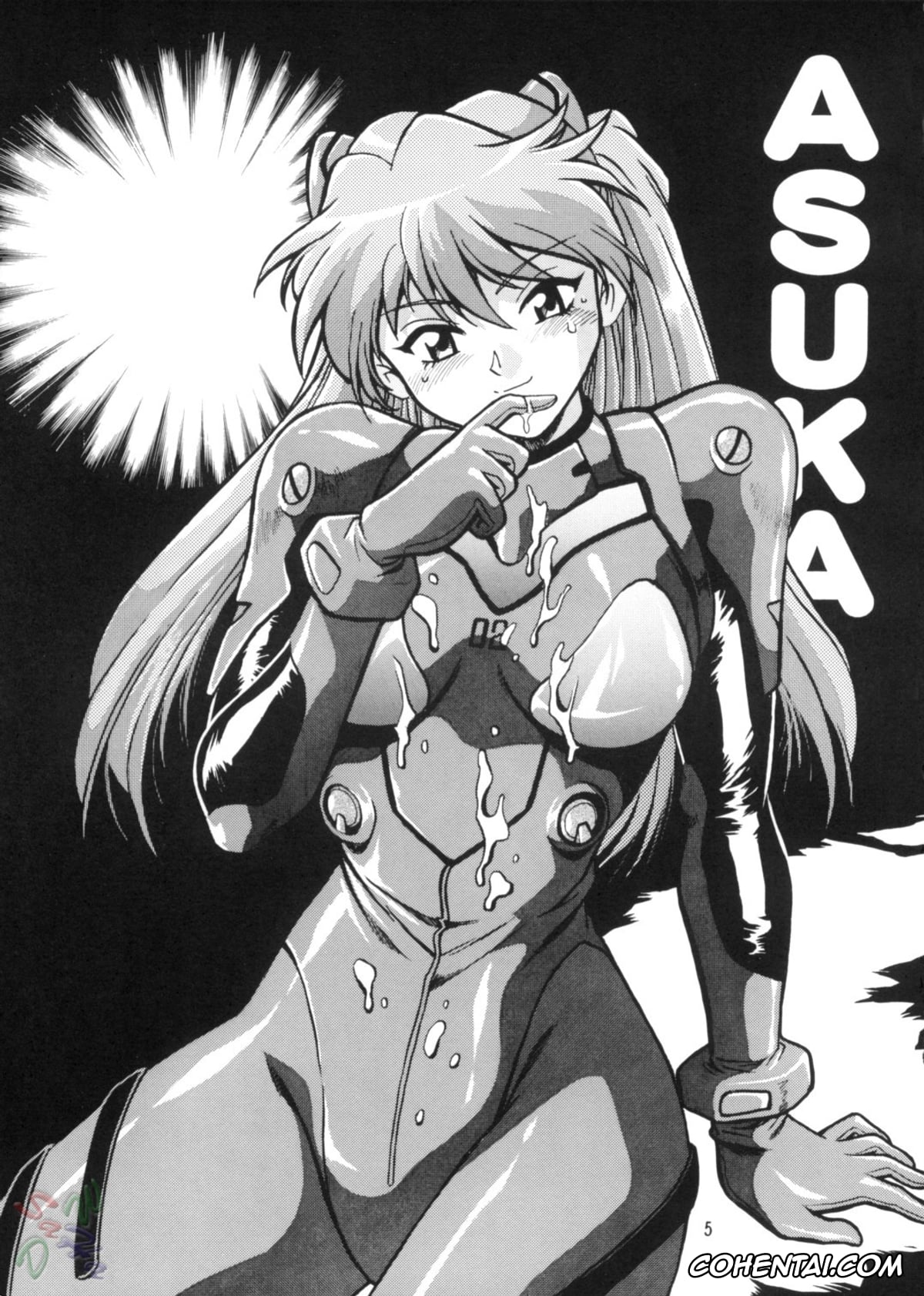 Neon Genesis Evangelion porno, Asuka Langley Soryu porno, Rei Ayanami porno, Shinji Ikari porno, Plug Suit Fetish Vol. 2 (Neon Genesis Evangelion), pagina 5