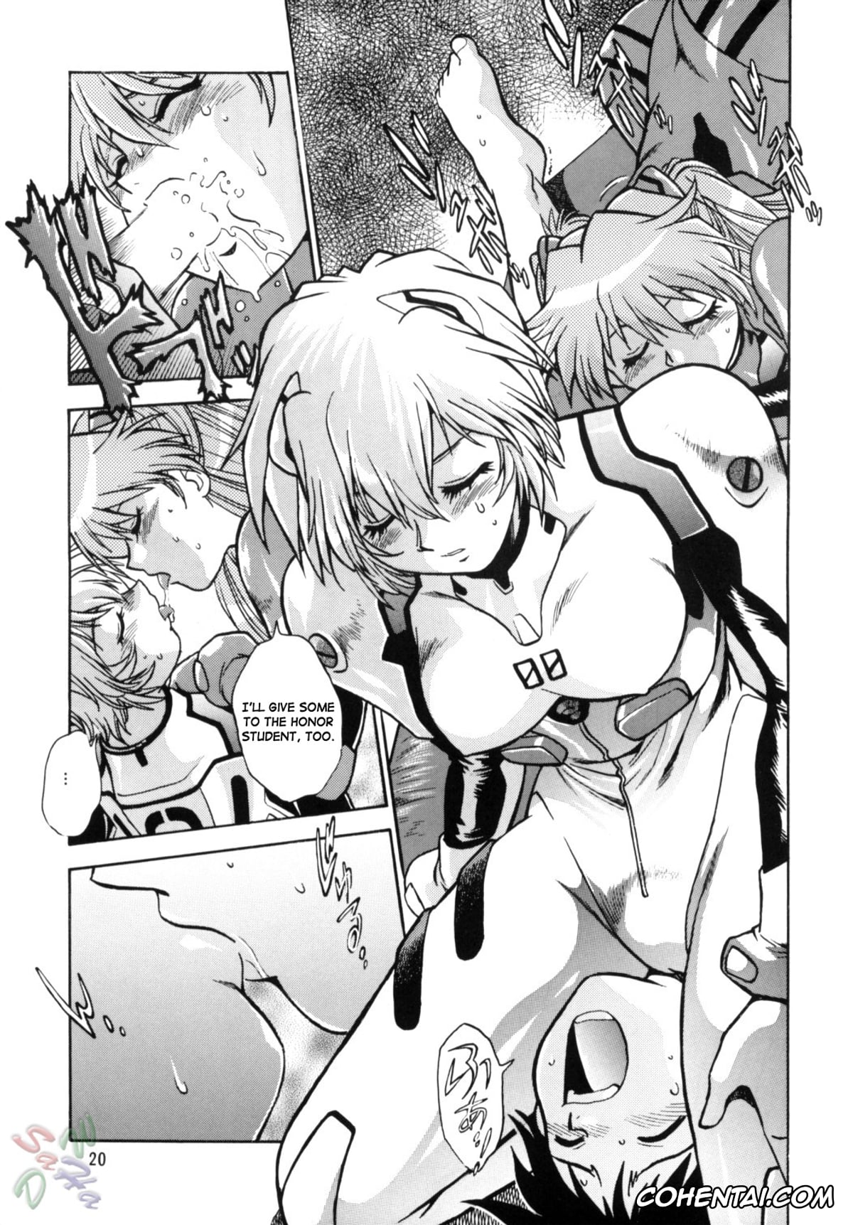 Neon Genesis Evangelion porno, Asuka Langley Soryu porno, Rei Ayanami porno, Shinji Ikari porno, Plug Suit Fetish Vol. 2 (Neon Genesis Evangelion), pagina 20