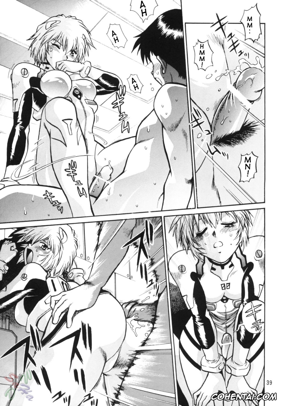 Neon Genesis Evangelion hentai, Asuka Langley Soryu hentai, Rei Ayanami hentai, Shinji Ikari hentai, Plug Suit Fetish Vol. 2 (Neon Genesis Evangelion), pagina 39