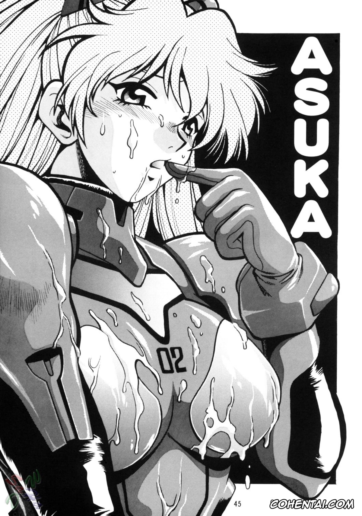 Neon Genesis Evangelion hentai, Asuka Langley Soryu hentai, Rei Ayanami hentai, Shinji Ikari hentai, Plug Suit Fetish Vol. 2 (Neon Genesis Evangelion), pagina 45