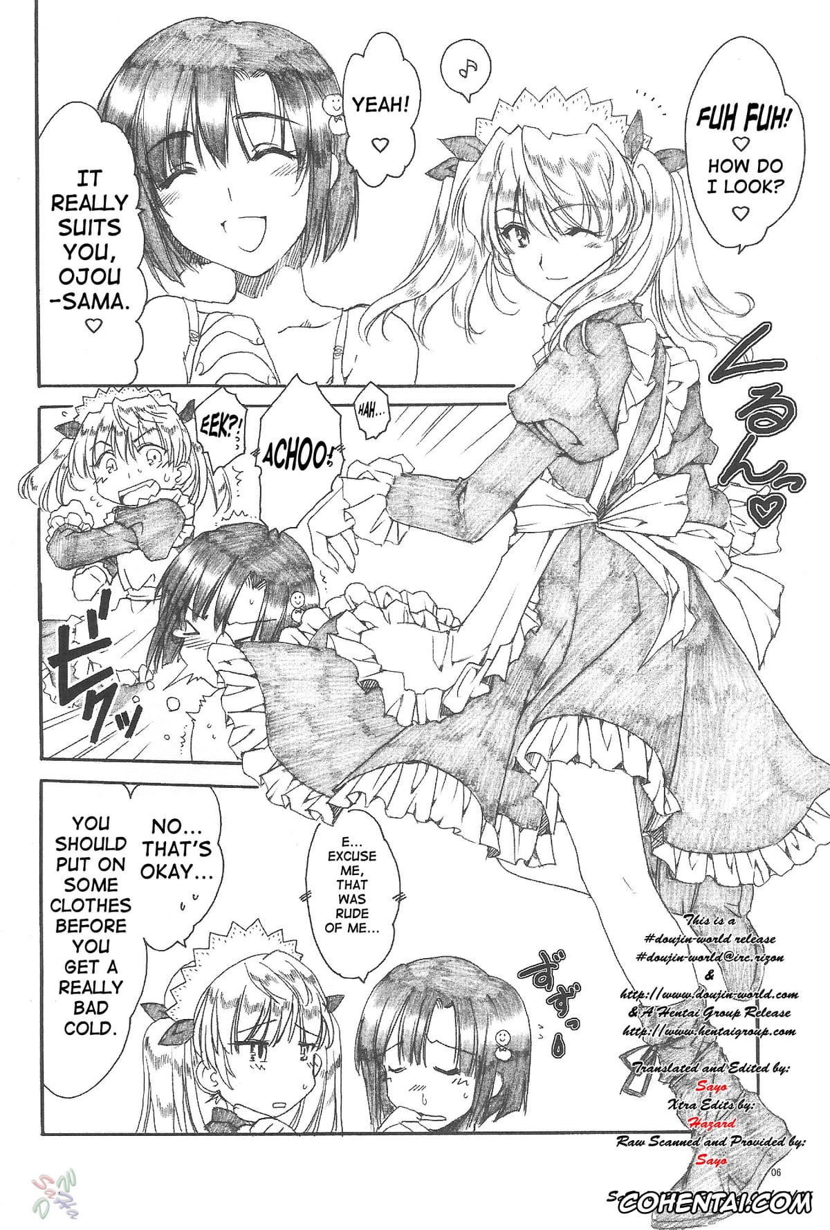 School Rumble porno, Eri Sawachika porno, Ai no Risei – Reason of Love (School Rumble), pagina 5