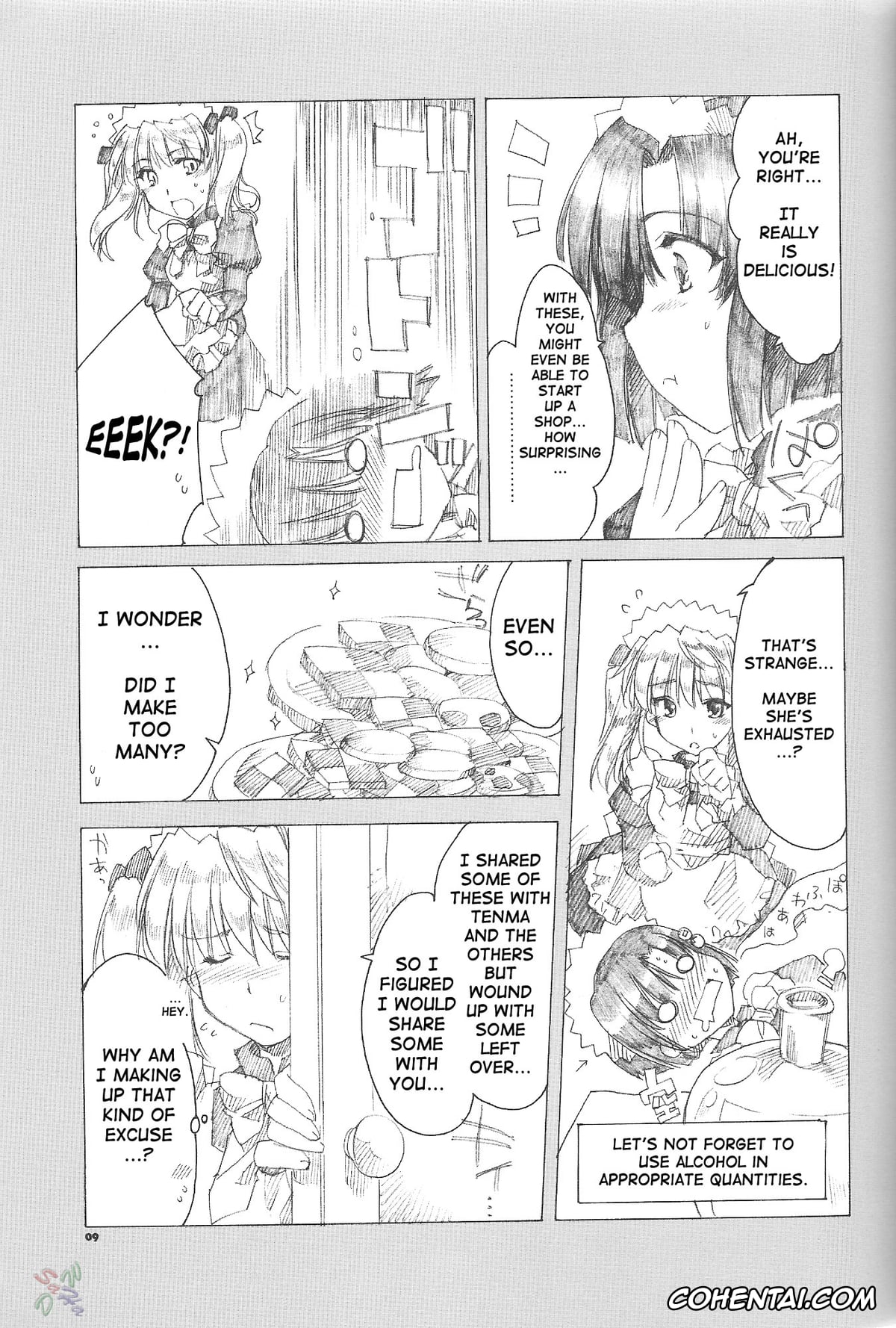 School Rumble porno, Eri Sawachika porno, Ai no Risei 2 (School Rumble), pagina 8