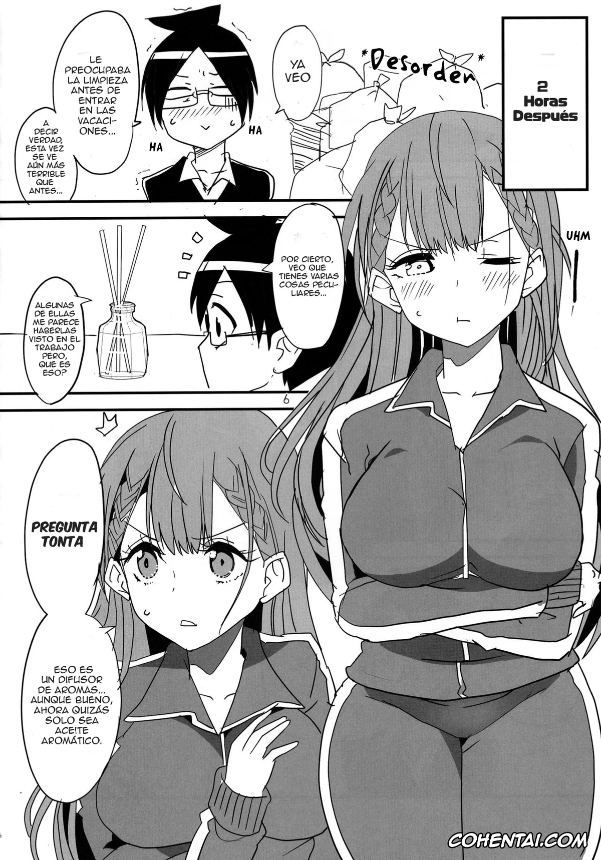 Bokutachi wa Benkyou ga Dekinai hentai, Mafuyu Kirisu hentai, Nariyuki Yuiga hentai, Bokutachi wa Yoru no Benkyou ga Dekinai (Bokutachi wa Benkyou ga Dekinai), pagina 3