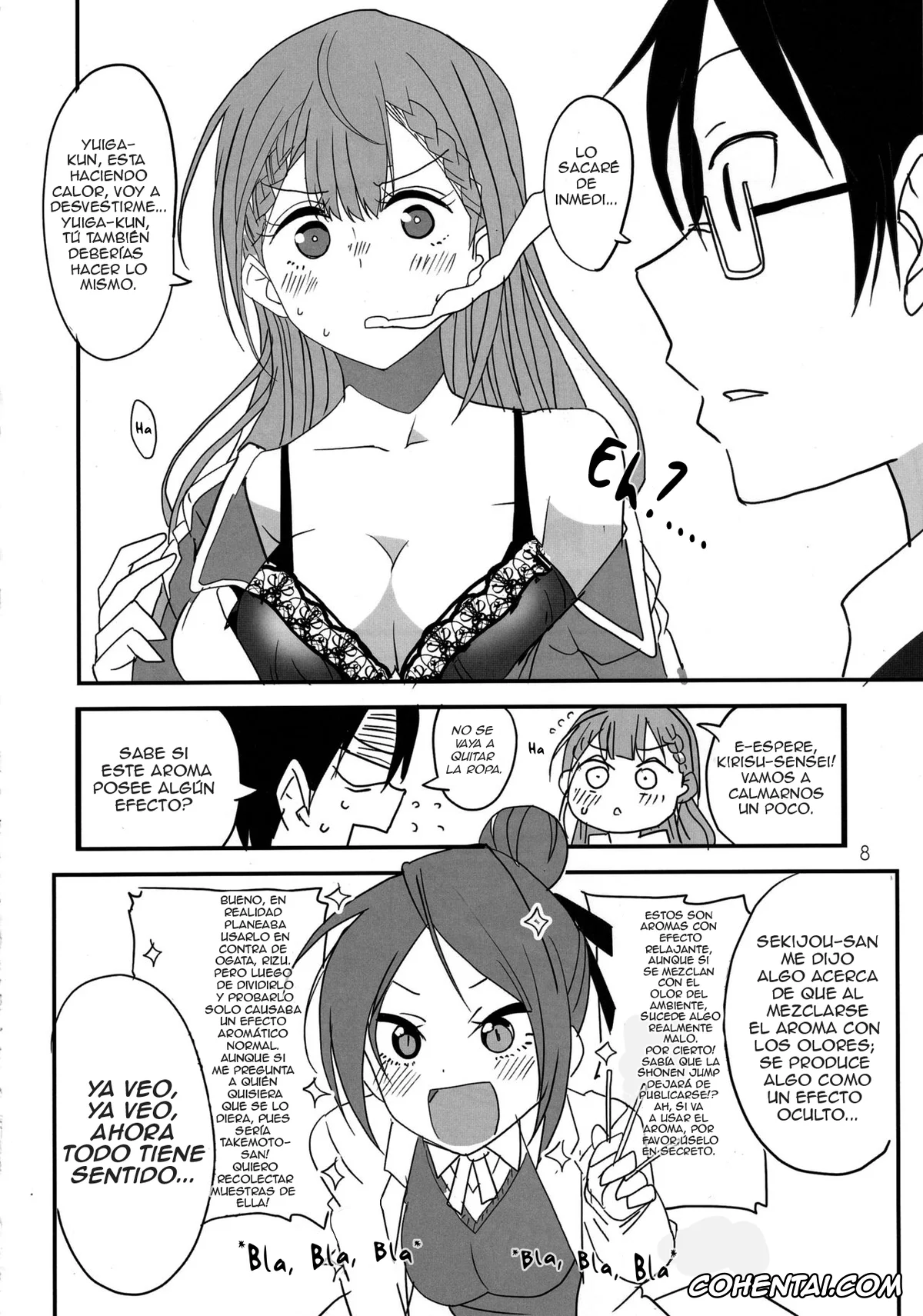 Bokutachi wa Benkyou ga Dekinai porno, Mafuyu Kirisu porno, Nariyuki Yuiga porno, Bokutachi wa Yoru no Benkyou ga Dekinai (Bokutachi wa Benkyou ga Dekinai), pagina 5