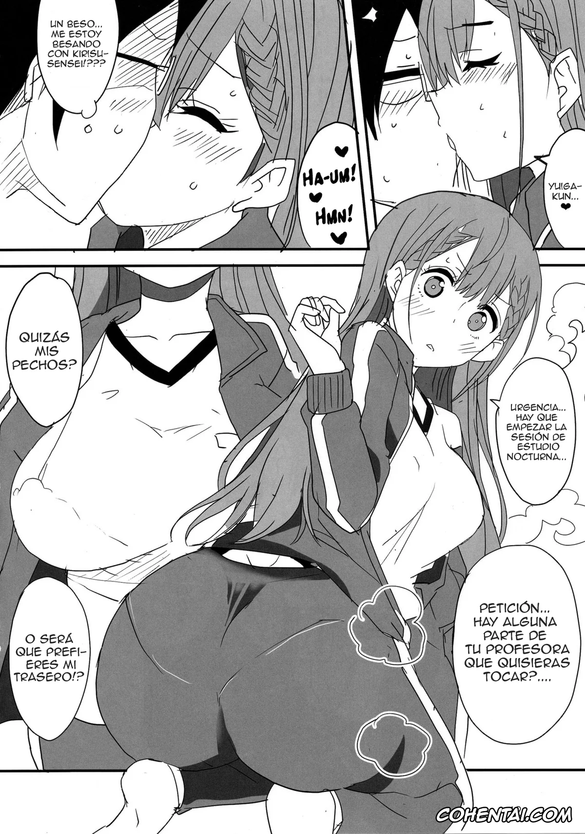 Bokutachi wa Benkyou ga Dekinai hentai, Mafuyu Kirisu hentai, Nariyuki Yuiga hentai, Bokutachi wa Yoru no Benkyou ga Dekinai (Bokutachi wa Benkyou ga Dekinai), pagina 9