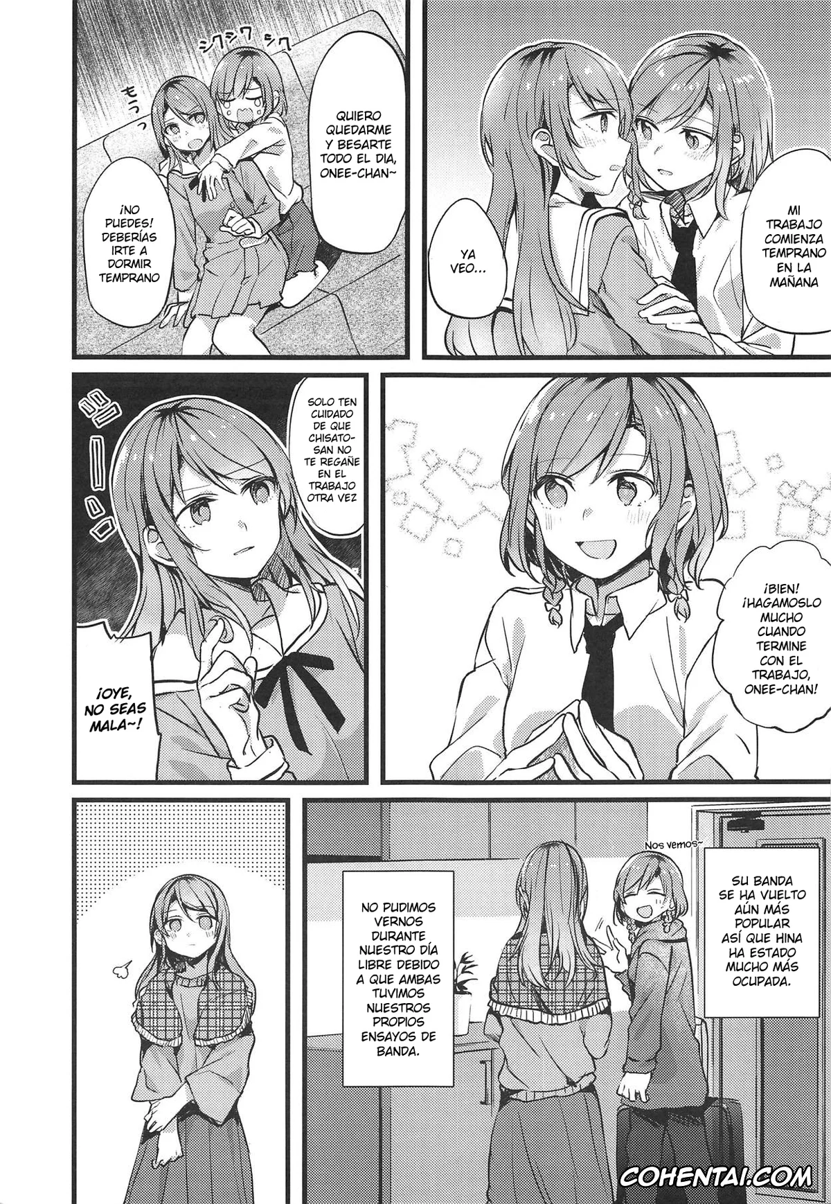 BanG Dream! xxx, Hina Hikawa xxx, Sayo Hikawa xxx, Imouto ga Inai Kyuujitsu – Holiday without a sister. (BanG Dream!), pagina 4