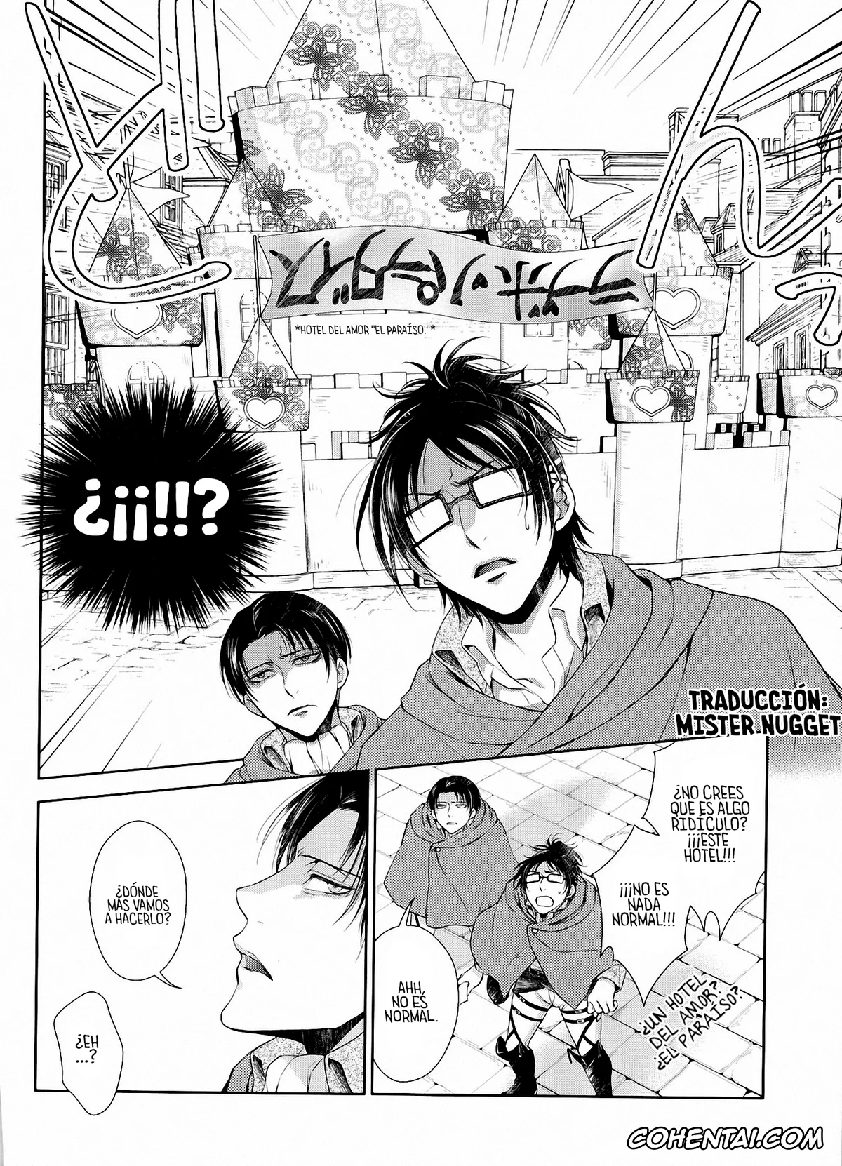 Shingeki No Kyojin | Attack On Titan hentai, Hange Zoe hentai, Levi Ackerman hentai, Totsugeki!!! Ai no Shiro Sennyuu Sakusen (Shingeki no Kyojin), pagina 6