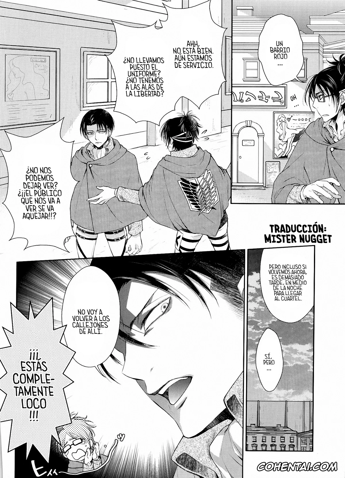 Shingeki No Kyojin | Attack On Titan porno, Hange Zoe porno, Levi Ackerman porno, Totsugeki!!! Ai no Shiro Sennyuu Sakusen (Shingeki no Kyojin), pagina 8
