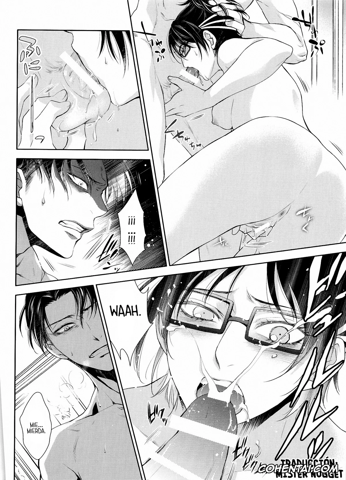 Shingeki No Kyojin | Attack On Titan hentai, Hange Zoe hentai, Levi Ackerman hentai, Totsugeki!!! Ai no Shiro Sennyuu Sakusen (Shingeki no Kyojin), pagina 18