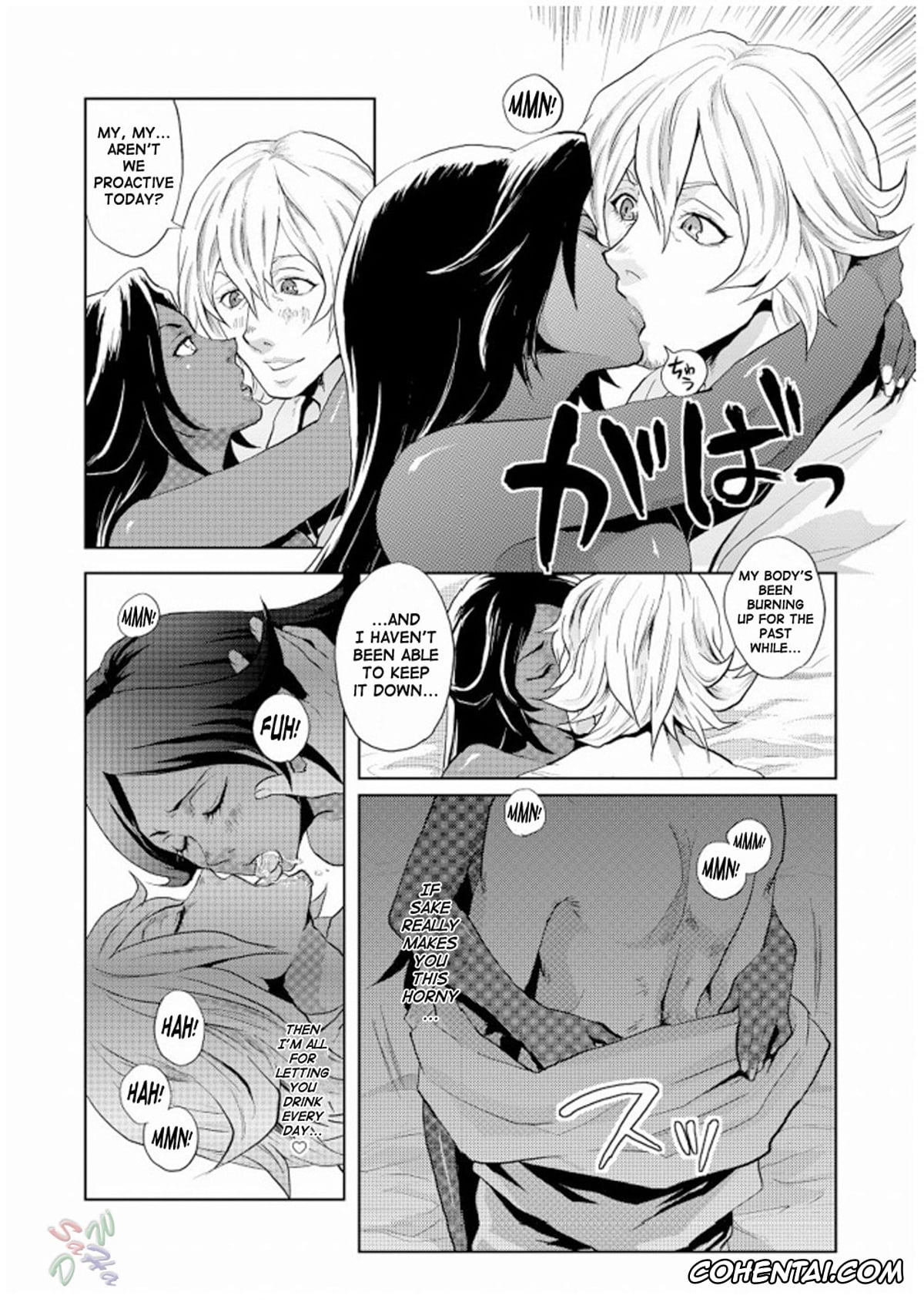 Bleach hentai, Kisuke Urahara hentai, Yoruichi Shihoin hentai, My Sweet Drunker (Nekohime-sama) (BLEACH), pagina 6