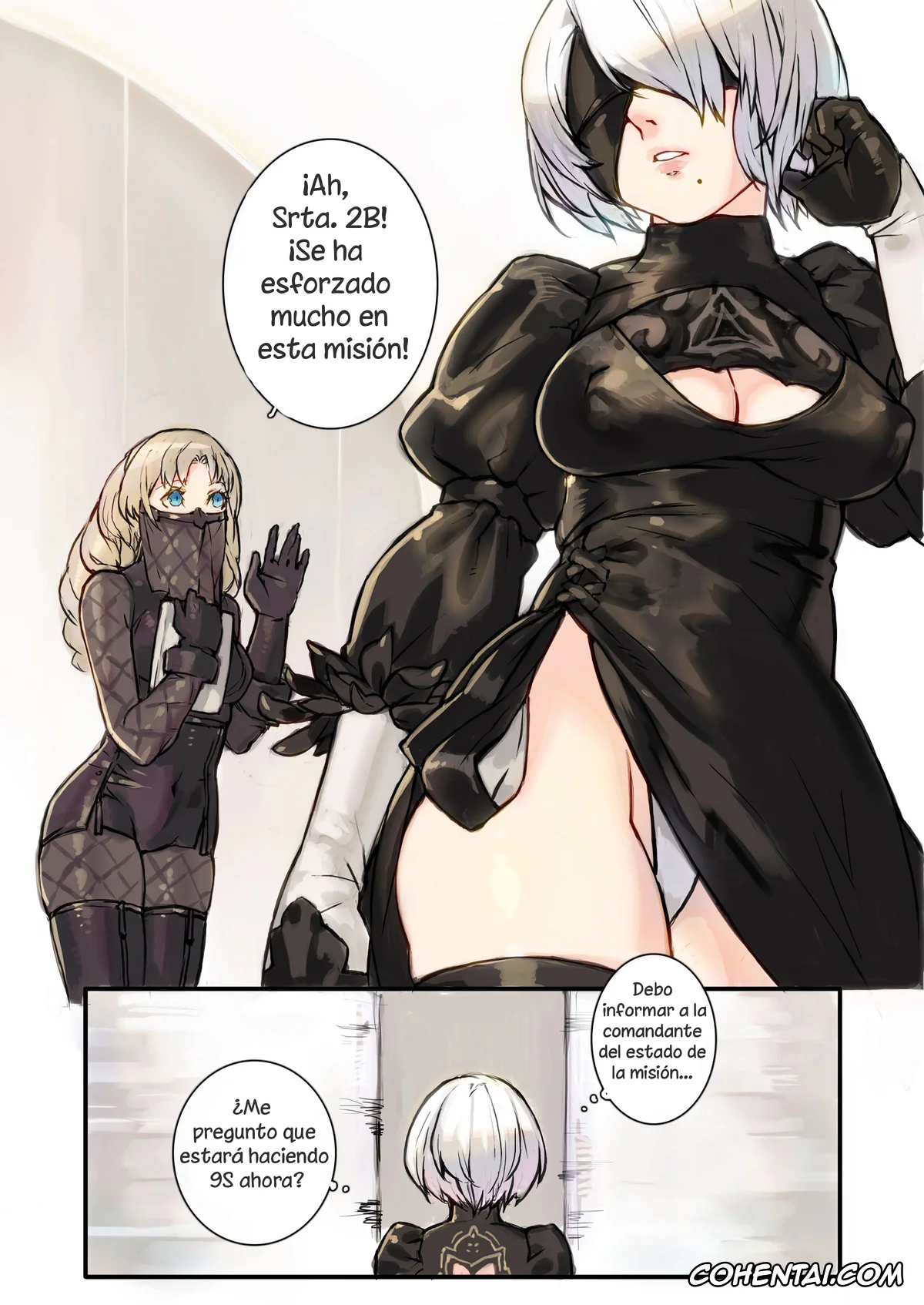 NieR:Automata xxx, Nier Automata xxx, 2B xxx, 9S xxx, Yorha Commander xxx, 9S2B (NieR:Automata), pagina 4