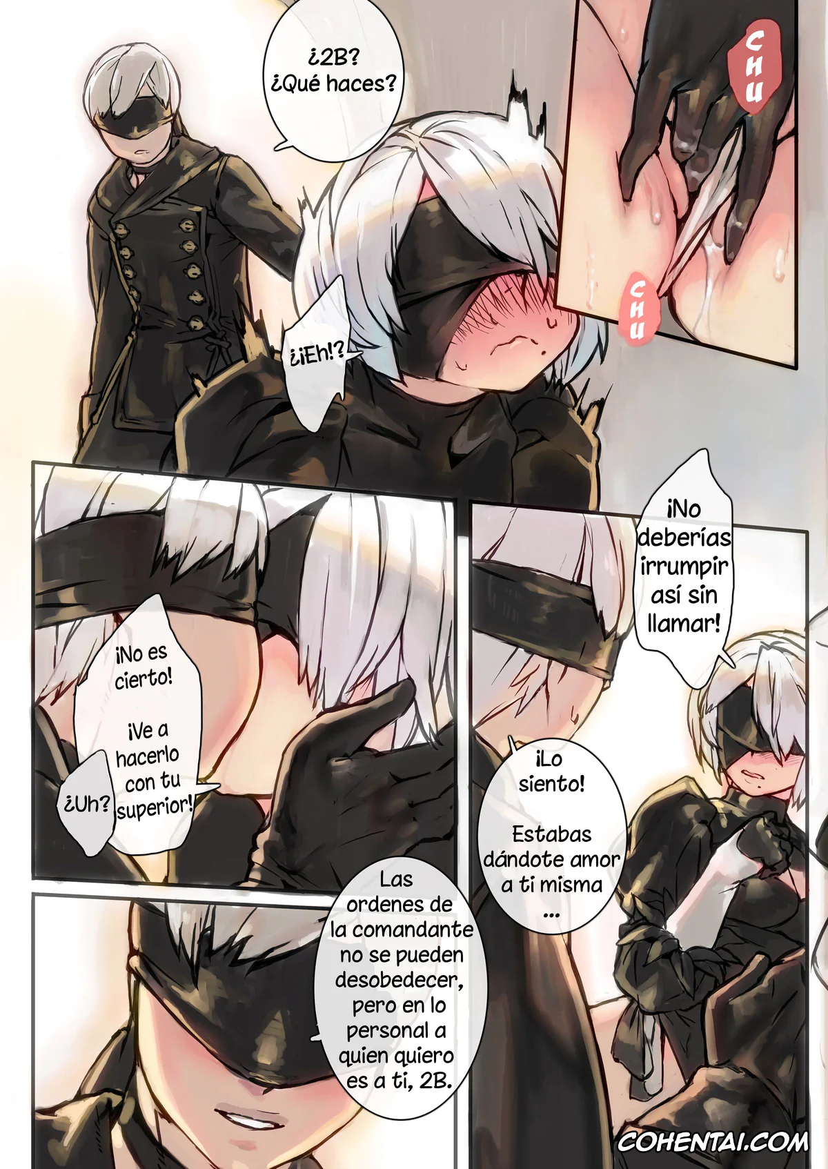 NieR:Automata porno, Nier Automata porno, 2B porno, 9S porno, Yorha Commander porno, 9S2B (NieR:Automata), pagina 8