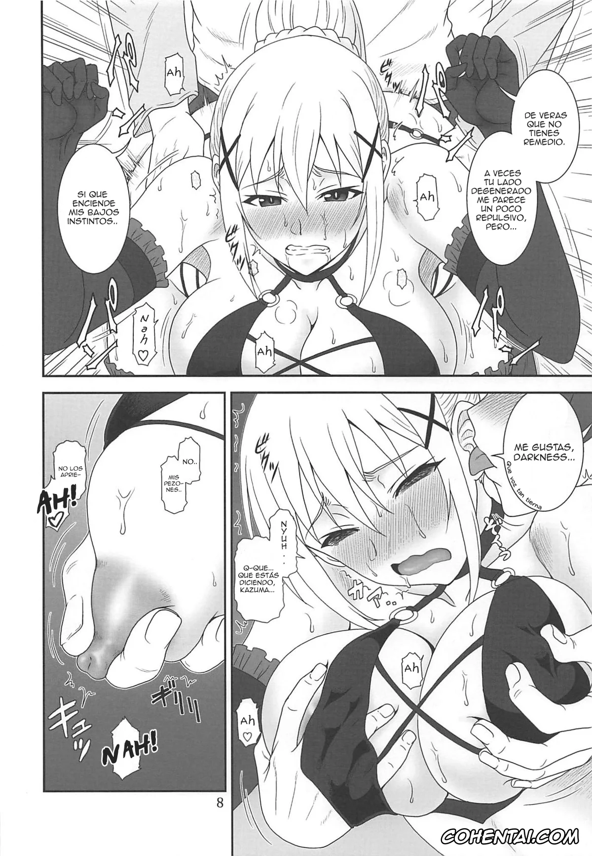 Kono Subarashii Sekai ni Syukufuku o! xxx, Darkness | Lalatina Ford Dustiness xxx, Kazuma Satou xxx, Trouble Darkness 2 (Kono Subarashii Sekai ni Syukufuku o!), pagina 7