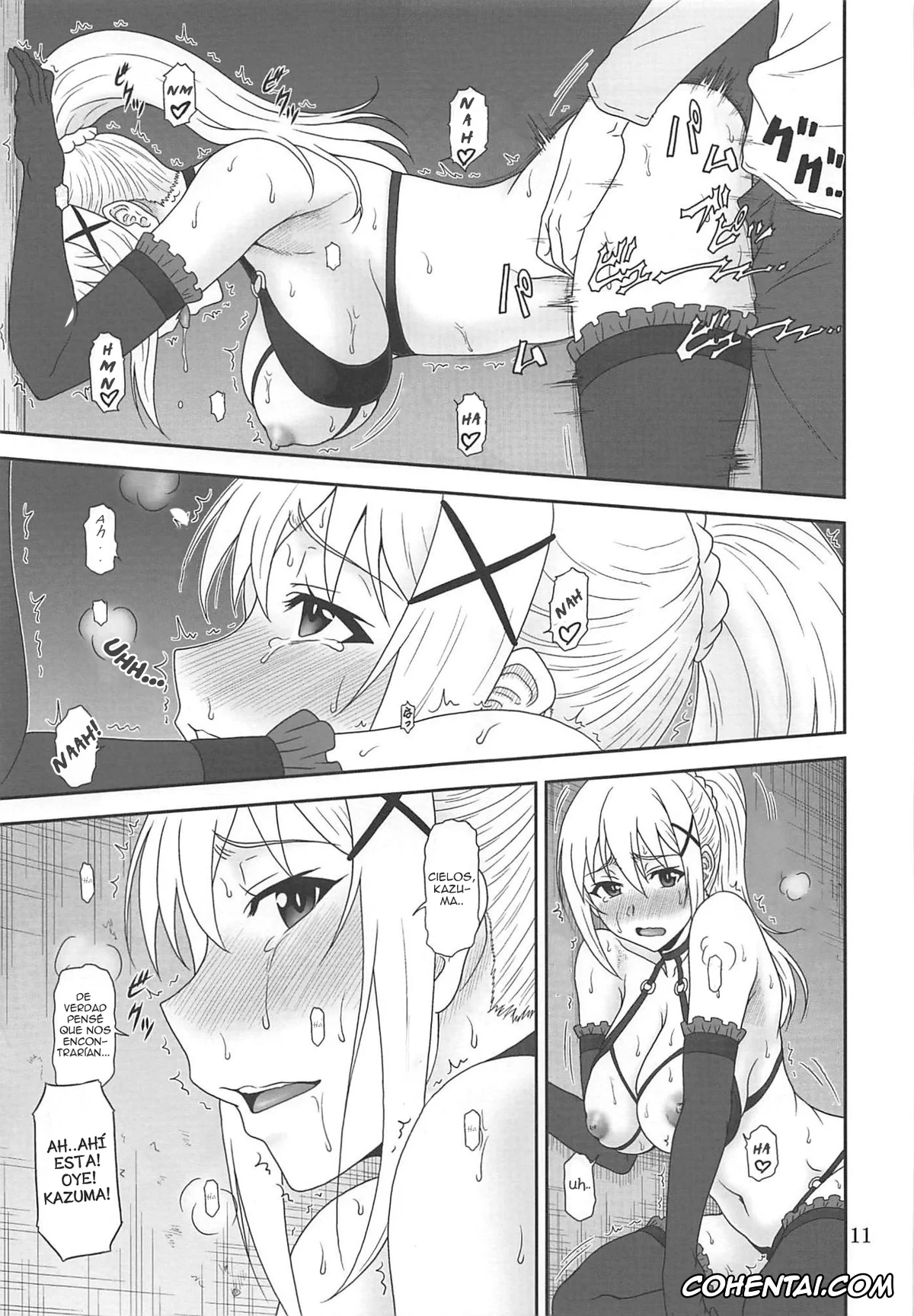 Kono Subarashii Sekai ni Syukufuku o! xxx, Darkness | Lalatina Ford Dustiness xxx, Kazuma Satou xxx, Trouble Darkness 2 (Kono Subarashii Sekai ni Syukufuku o!), pagina 10