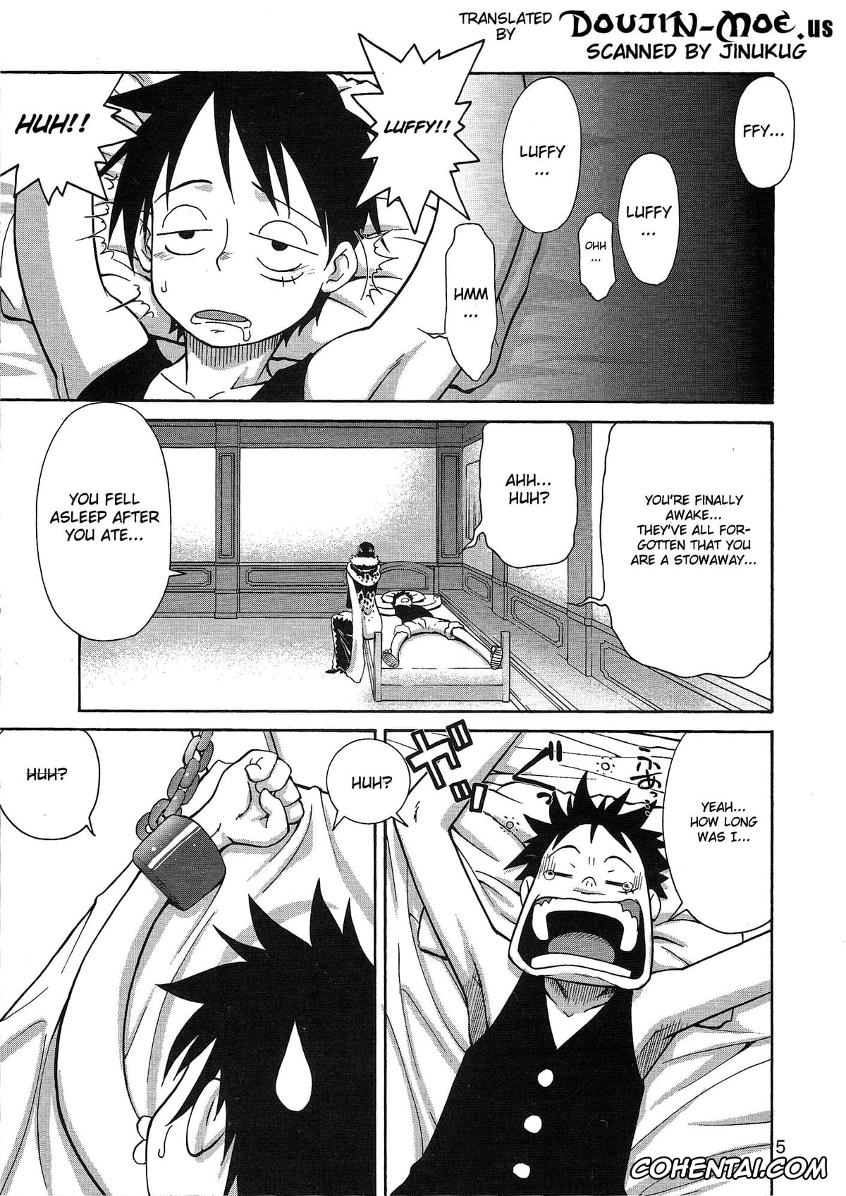 One Piece xxx, Boa Hancock xxx, Monkey D. Luffy xxx, Love² Hurricane!! (One Piece), pagina 4