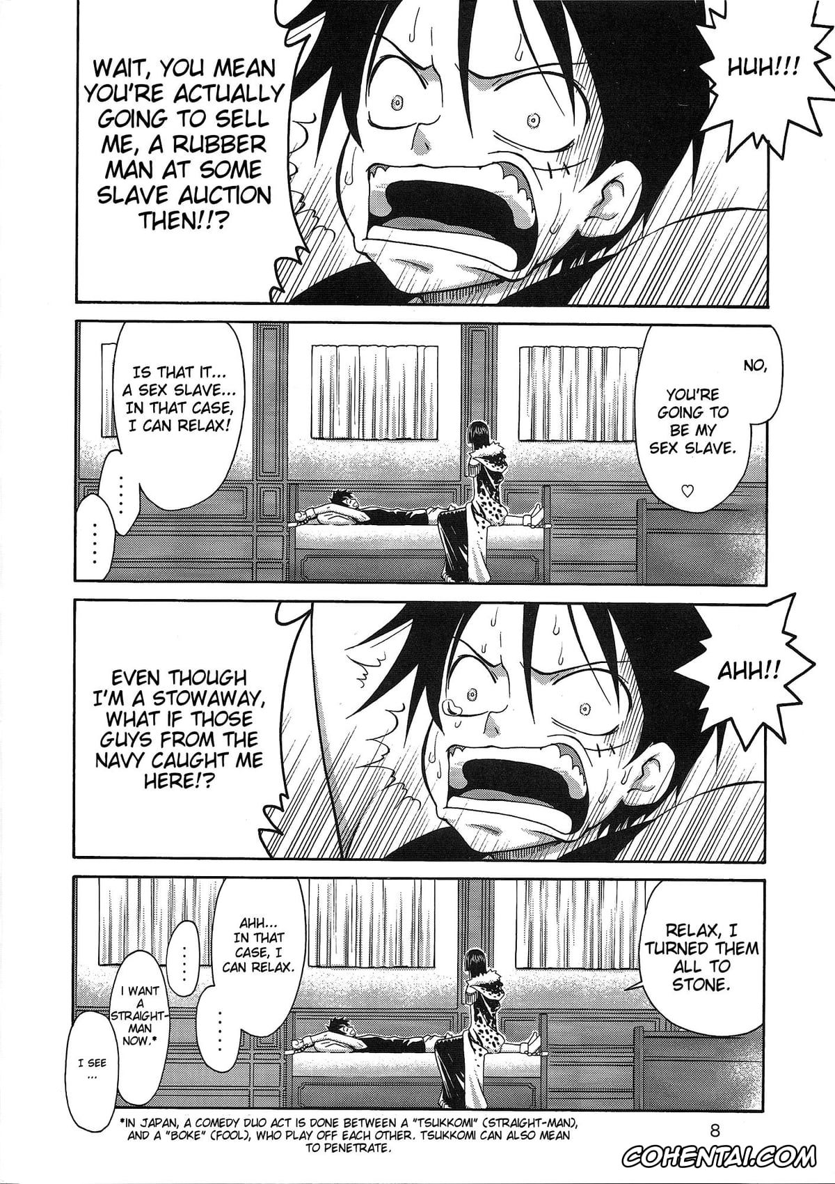 One Piece xxx, Boa Hancock xxx, Monkey D. Luffy xxx, Love² Hurricane!! (One Piece), pagina 7