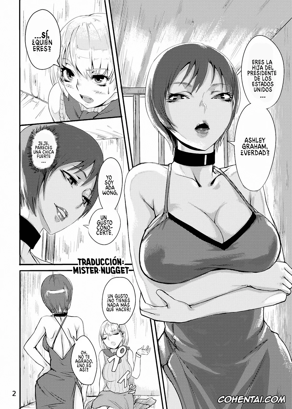 Resident Evil | Biohazard hentai, Ada Wong hentai, Ashley Graham hentai, Ada no Ashley Choukyouki (Resident Evil 4), pagina 3