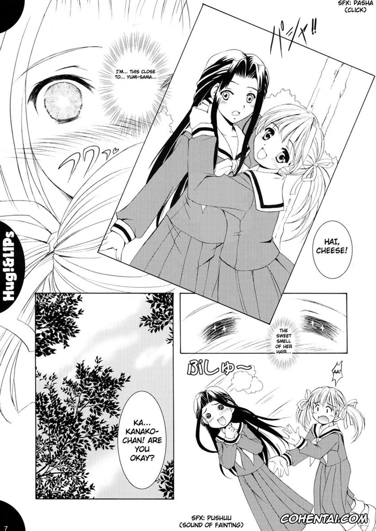 Maria-sama Ga Miteru hentai, Sachiko Ogasawara hentai, Touko Matsudaira hentai, Yumi Fukuzawa hentai, Hug!&LIPs (Maria-sama ga Miteru), pagina 6
