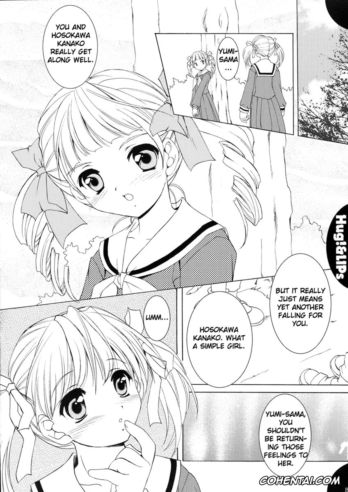 Maria-sama Ga Miteru xxx, Sachiko Ogasawara xxx, Touko Matsudaira xxx, Yumi Fukuzawa xxx, Hug!&LIPs (Maria-sama ga Miteru), pagina 7